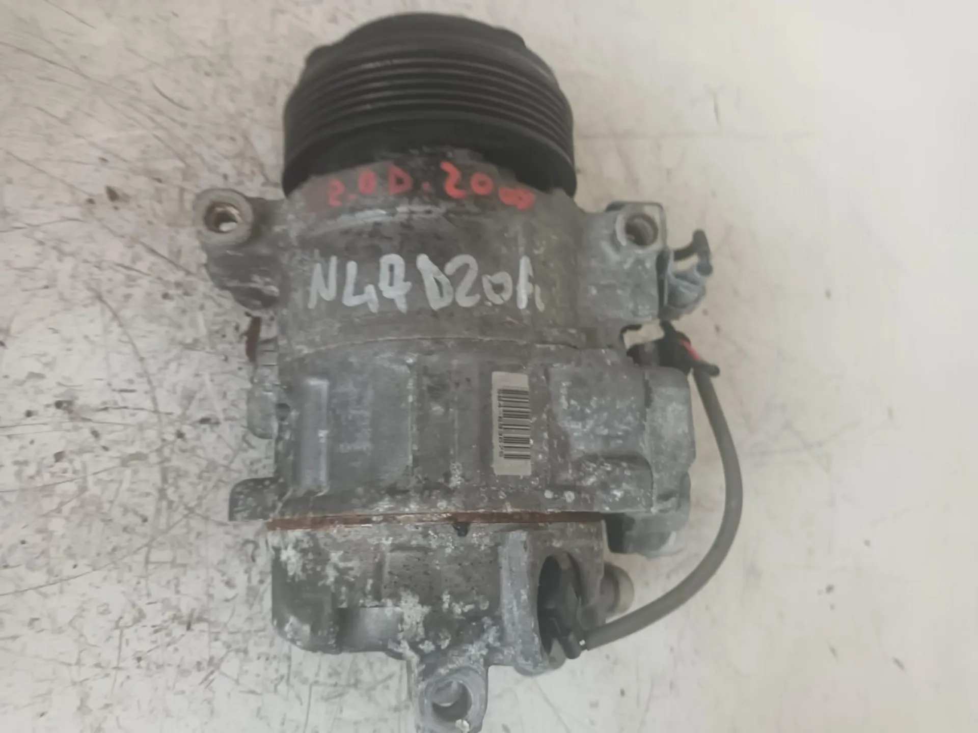 COMPRESSORE A/C con codice 447260-1851 da BMW Serie 1 Serie (E87) (07>) 2000 Diesel con codice motore N47D20A/N47D20A (2009)