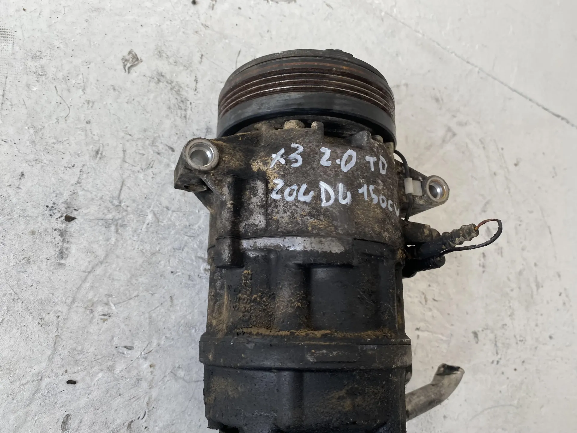 COMPRESSORE A/C con codice 914535301 da BMW X3 1Â° Serie 2000 Diesel con codice motore 204D4/204D4 (2006)