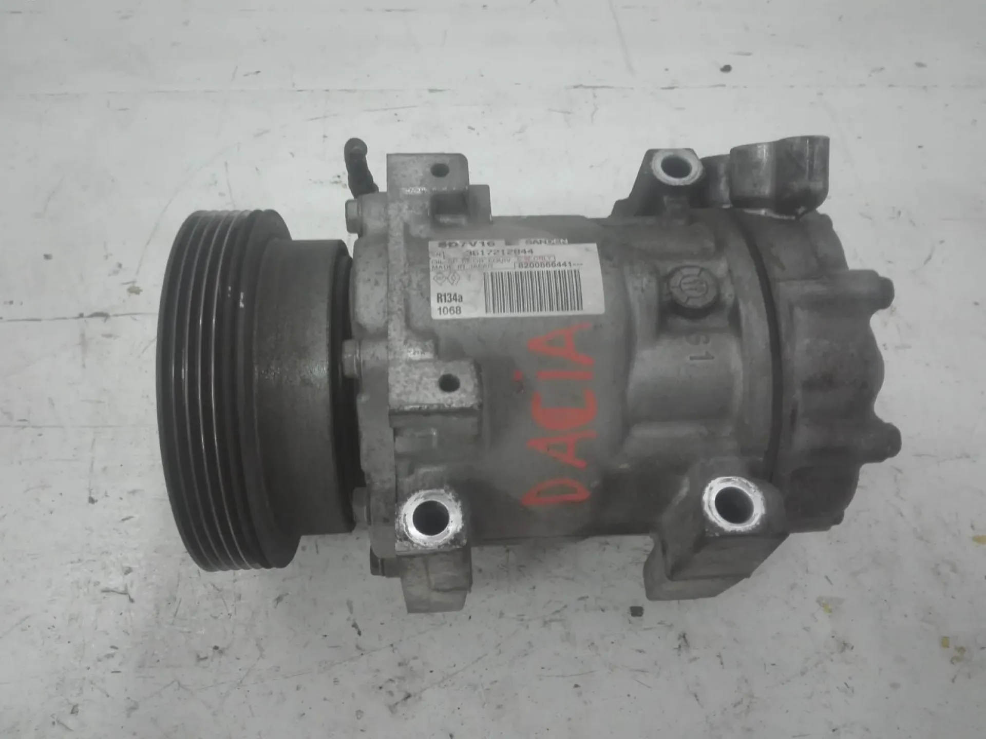 SD7V16 / 3617212844 / SD7VD0 COMPRESSORE A/C DACIA Sandero 1Â° Serie 1400 Diesel (2009)