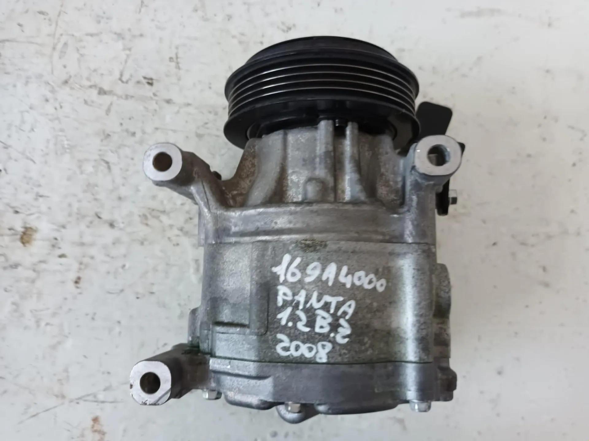 COMPRESSORE A/C FIAT Panda 2Â° Serie 1200 Benzina con codice motore 169A4000 (2008)