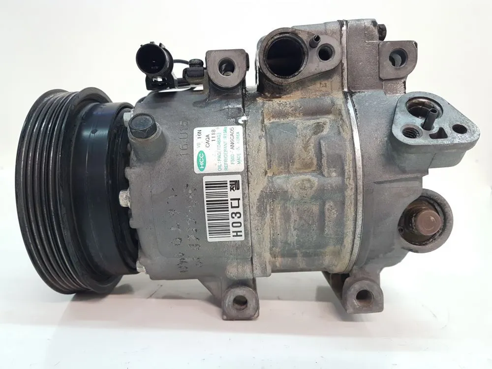 COMPRESSORE A/C con codice F500AN6CA05 da KIA Cee'd 1Â° Serie 1600 Diesel 85 (2007)