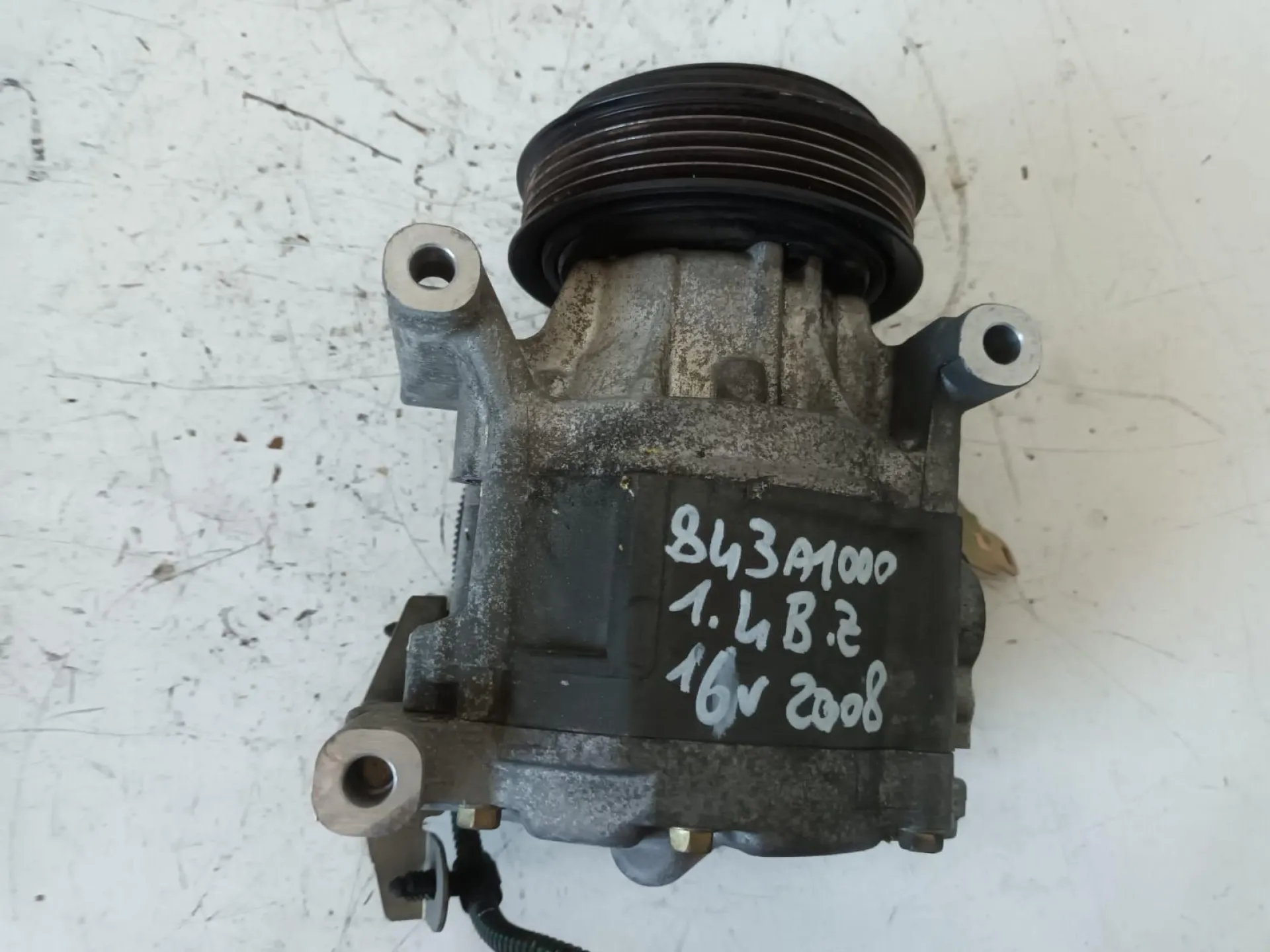 COMPRESSORE A/C con codice 5A7875000 da LANCIA Musa 2Â° Serie 1400 Benzina con codice motore 843A1000/843A1000 (2008)