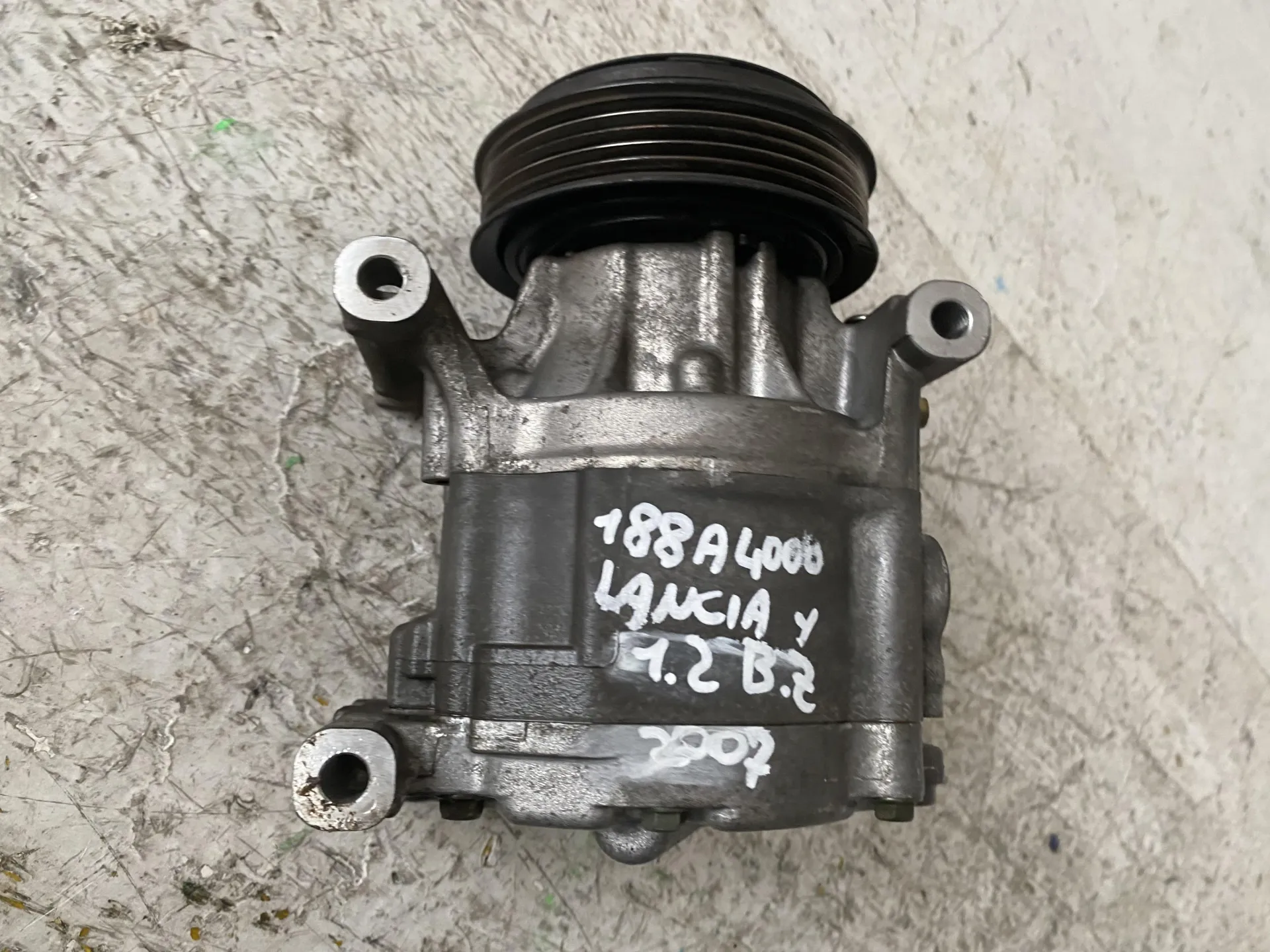 COMPRESSORE A/C con codice 5A7875200 da LANCIA Ypsilon 2Â° Serie 1200 Benzina con codice motore 188A4000 (2007)