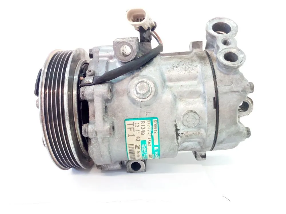 COMPRESSORE A/C con codice 24461719 / 1447F da OPEL Corsa C 5P 1Â° Serie 1200 Benzina 55 (2002)