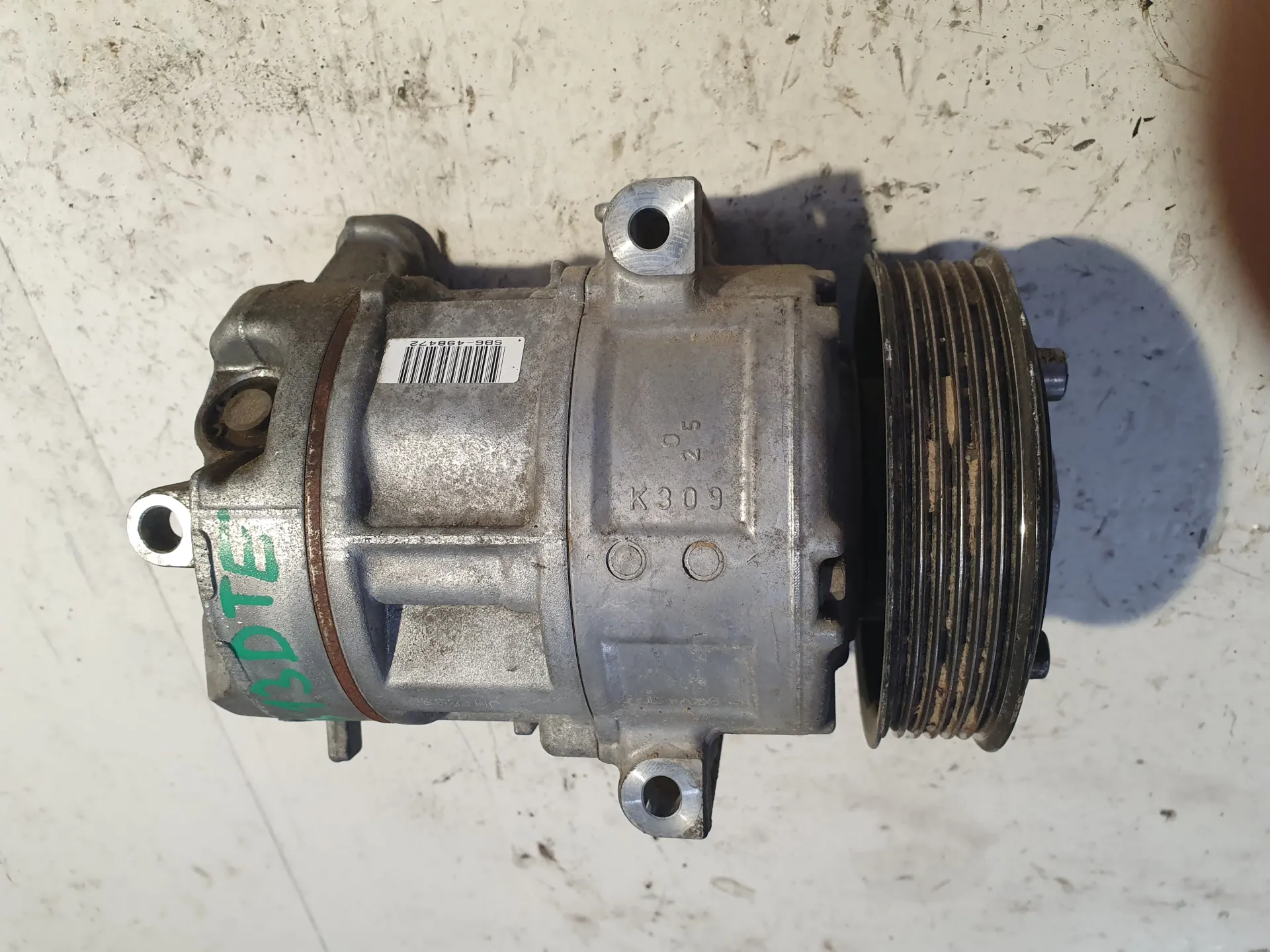 COMPRESSORE A/C con codice 13447214 / GE4471505781 / 315595319 / 5SL12C / 4472808590 da OPEL Corsa E 3Â° Serie 1300 Diesel (2017)