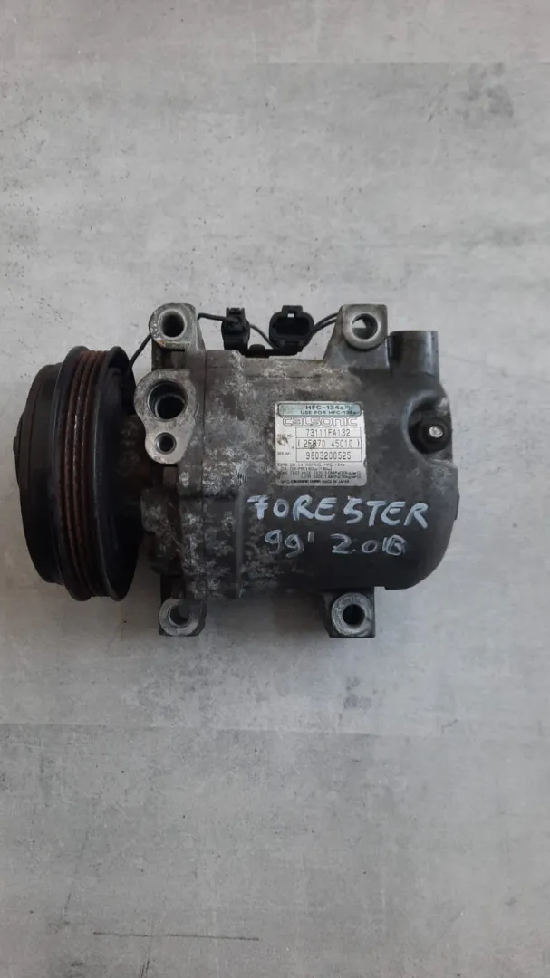 Compressore aria Condizionata Subaru Forester del 1999 2.0 Benzina CODICE RICAMBIO : 2f870-45010