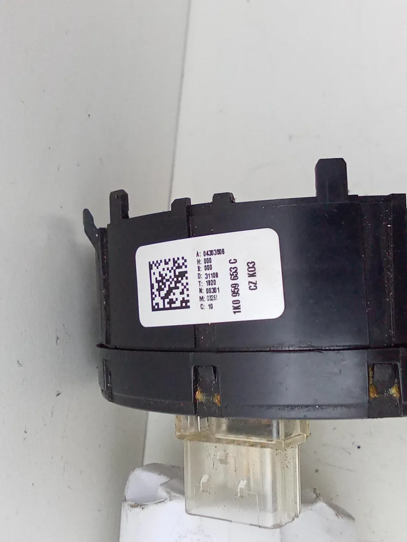 CONTATTO SPIRALATO con codice 1k0959653c da VOLKSWAGEN Golf 6 Berlina (08>12) (2009)