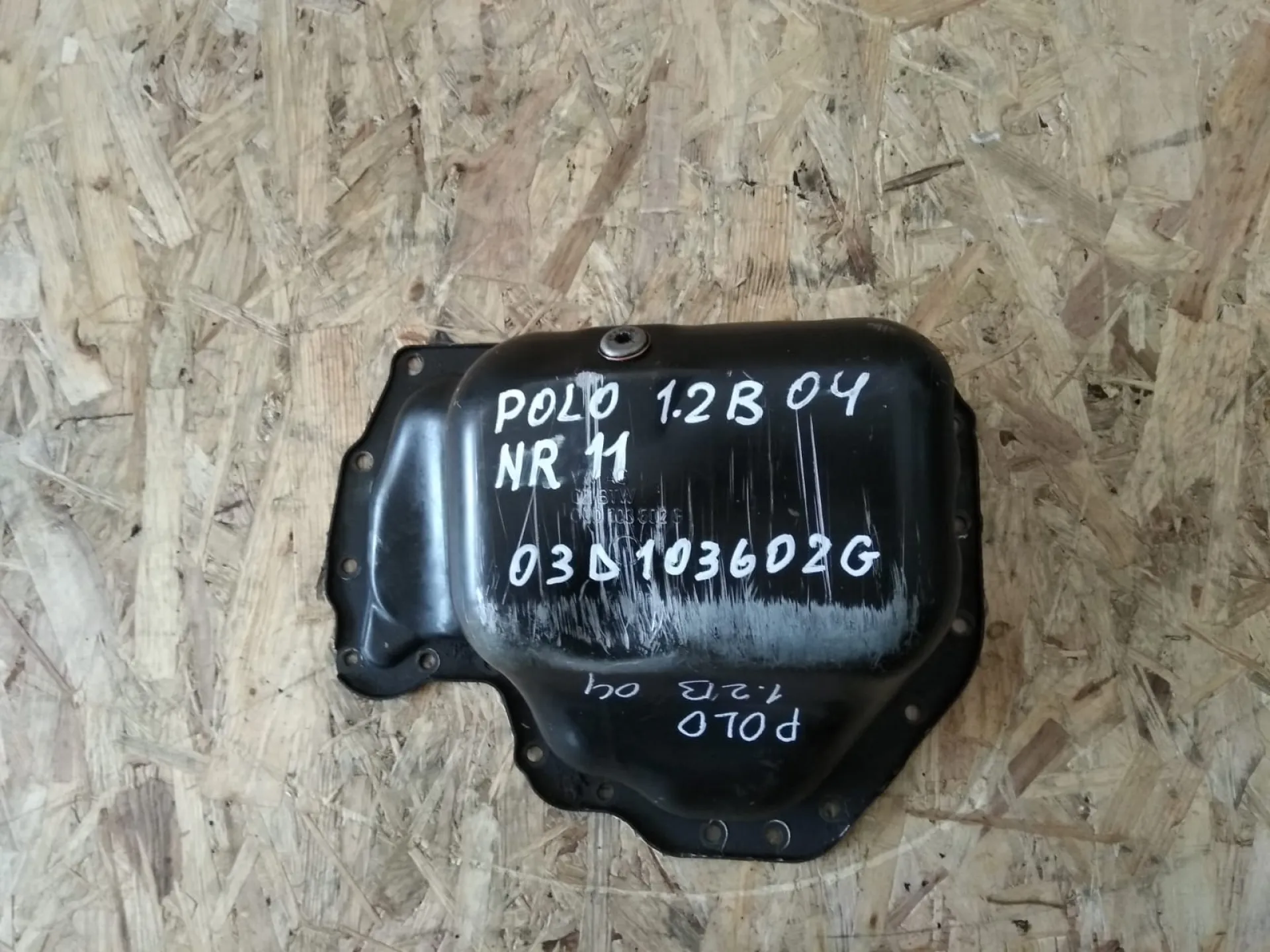 Coppa olio Volkswagen Polo del 2004 1.2 Benzina CODICE RICAMBIO : 03D103602G
