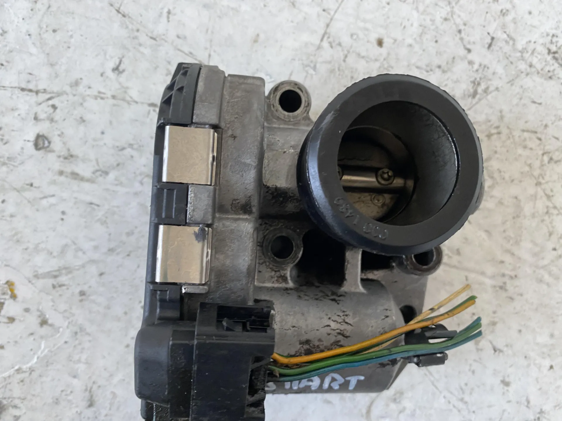 CORPO FARFALLATO con codice A1601410225 da SMART Fortwo CoupÃ© 2Â° Serie 700 Benzina (2005)