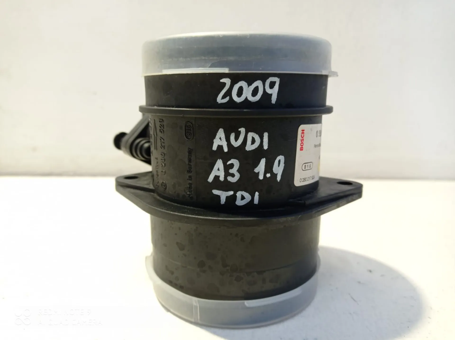 DEBIMETRO con codice 0280217529 da AUDI A3 Serie (8P1) (08>12) 1900 Diesel (2009)