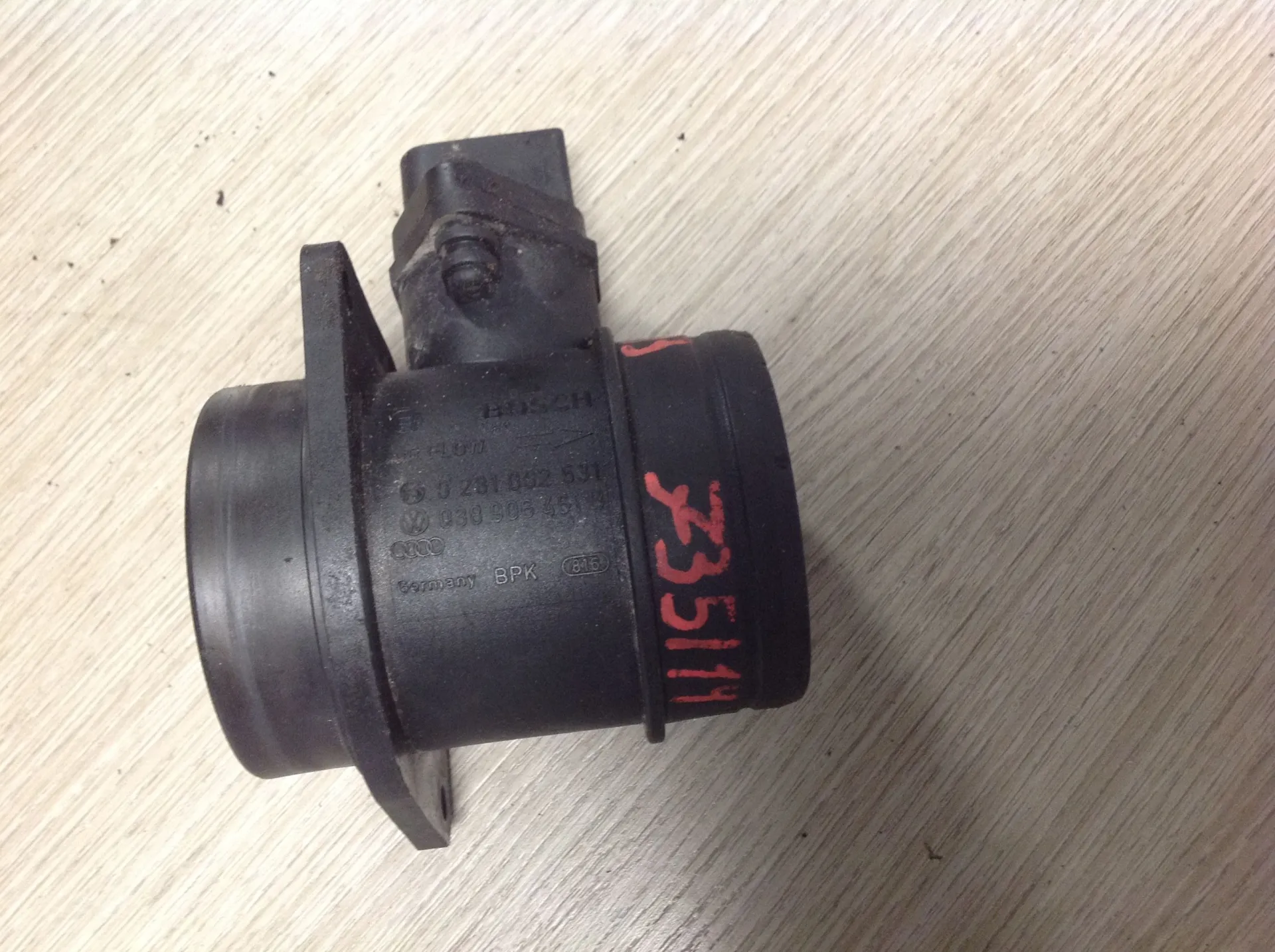 0281002531 038906461B DEBIMETRO AUDI A3 Sportback Serie (8PA) (04>08) Diesel (2006)