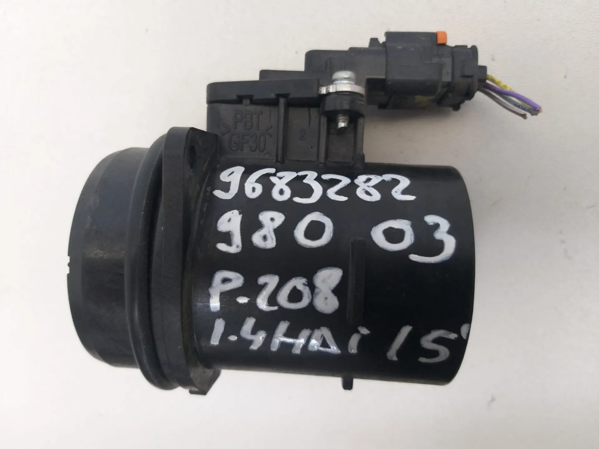 Debimetro Peugeot 208 del 2015 1.4 Diesel CODICE RICAMBIO : 968328298003