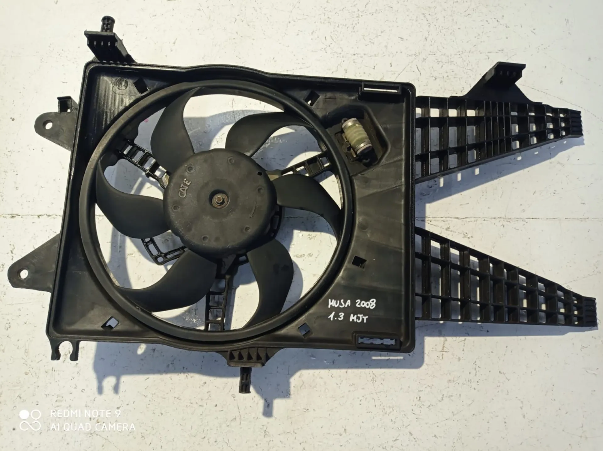 ELETTROVENTOLA con codice 851600600 da LANCIA Musa 2Â° Serie 1300 Diesel (2008)
