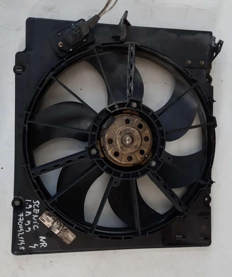 Elettroventola Radiatore Renault Scenic 1.9 diesel 2000 CODICE RICAMBIO : 7700421148