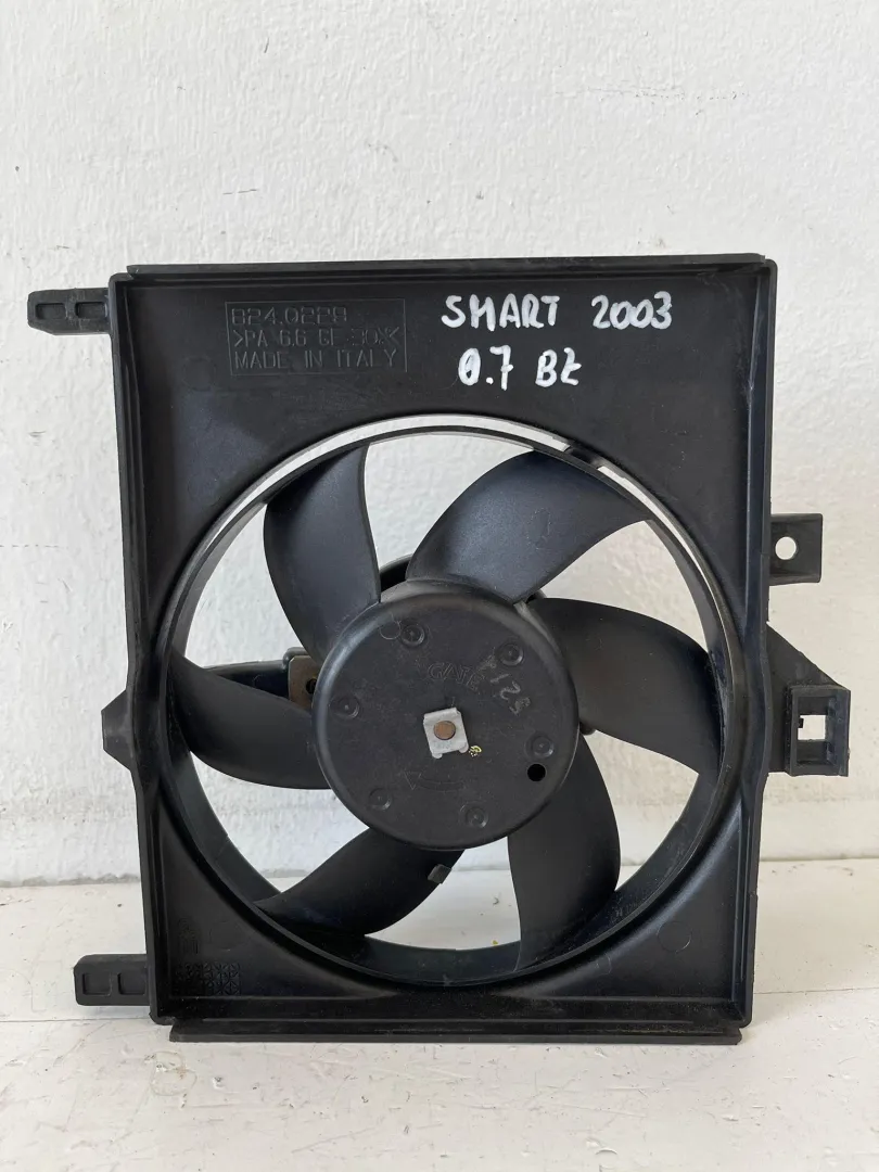 ELETTROVENTOLA con codice 8240229 da SMART Fortwo CoupÃ© 2Â° Serie 700 Benzina (2003)