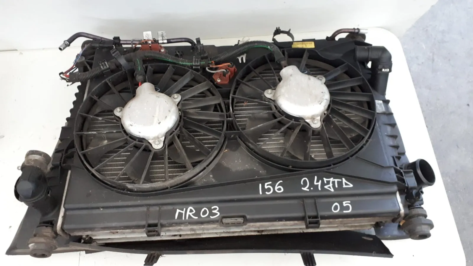 Elettroventole / Ventole radiatore Alfa 156 del 2005 2.4 Diesel