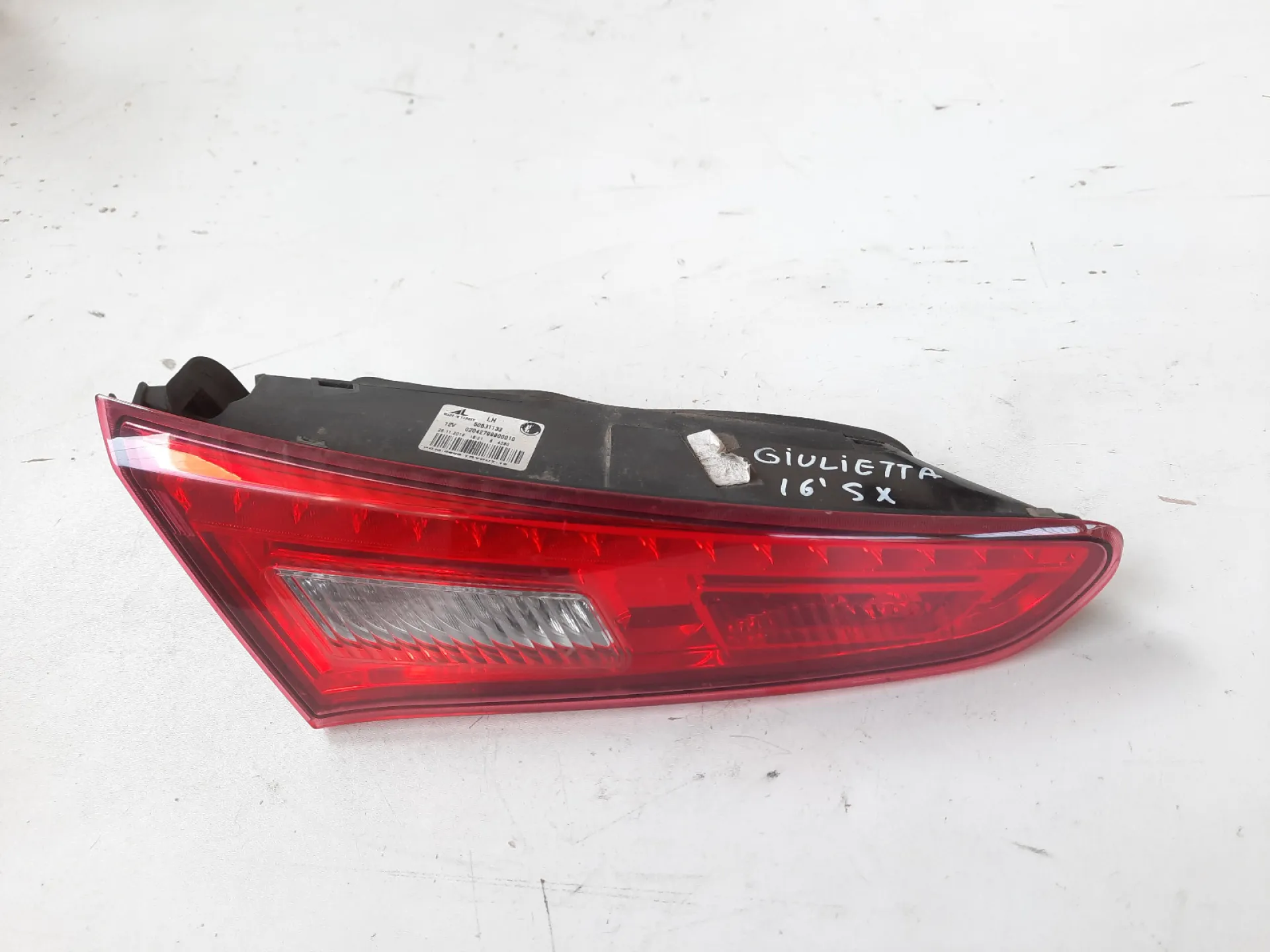 Fanale Posteriore Sinistro Alfa Romeo Giulietta 1.6 Diesel 2016 CODICE RICAMBIO : 50531133