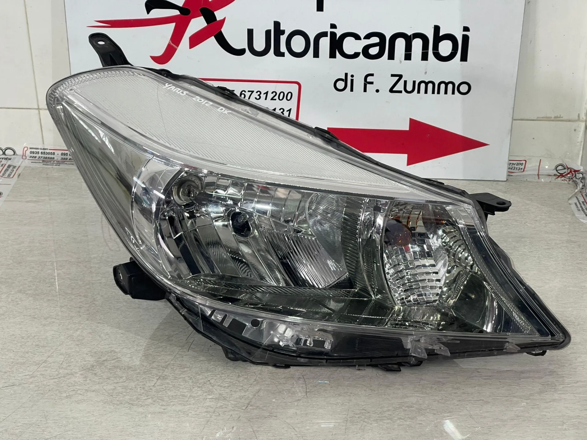 2X Vetro Fari Sinistro Destro Xenon LED Per Audi A3 Cabrio Sportback 12