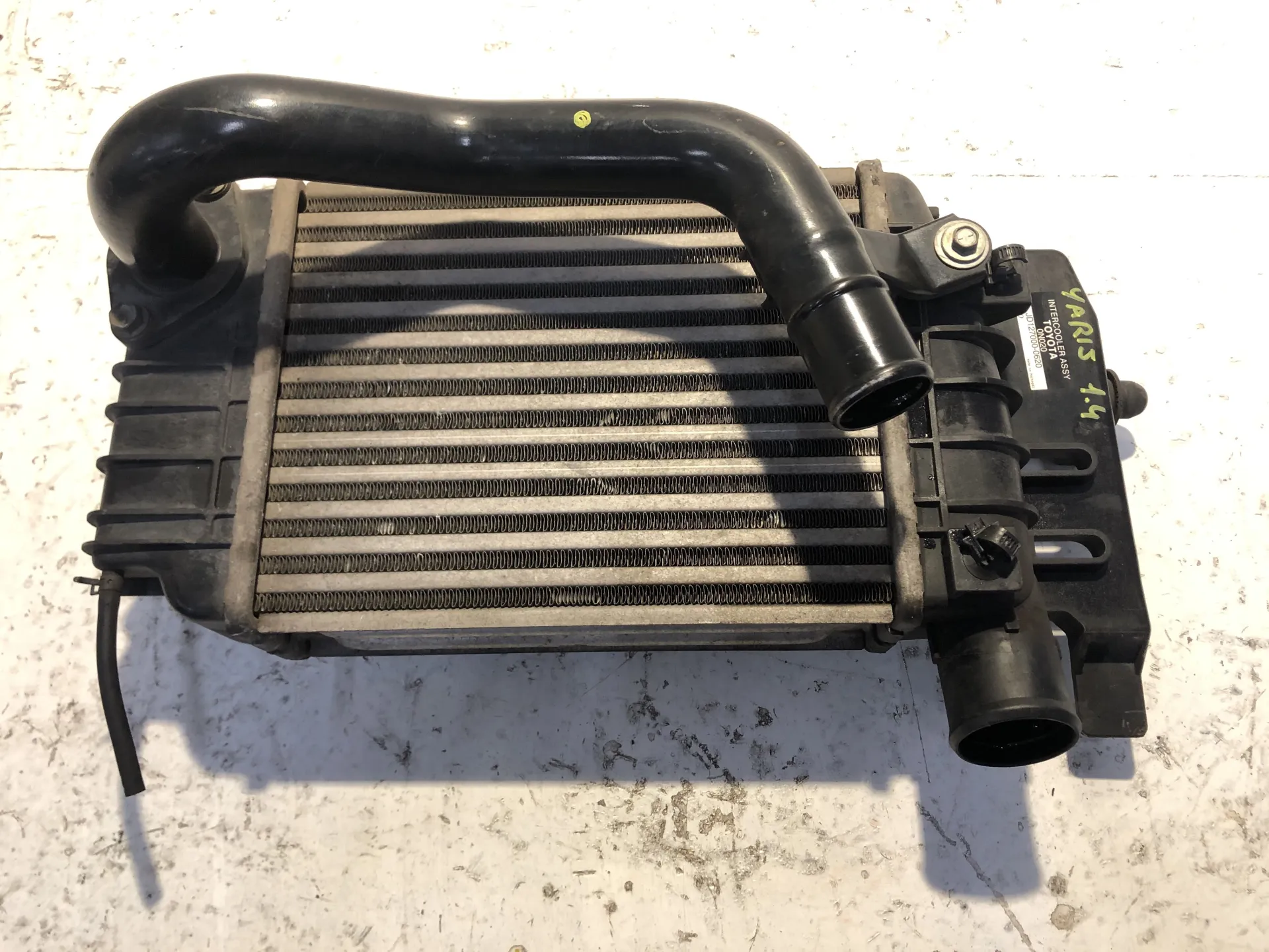 INTERCOOLER con codice 0250601045 / JD127000.0620 da TOYOTA Yaris Serie (08>11) 1400 Diesel (2009)