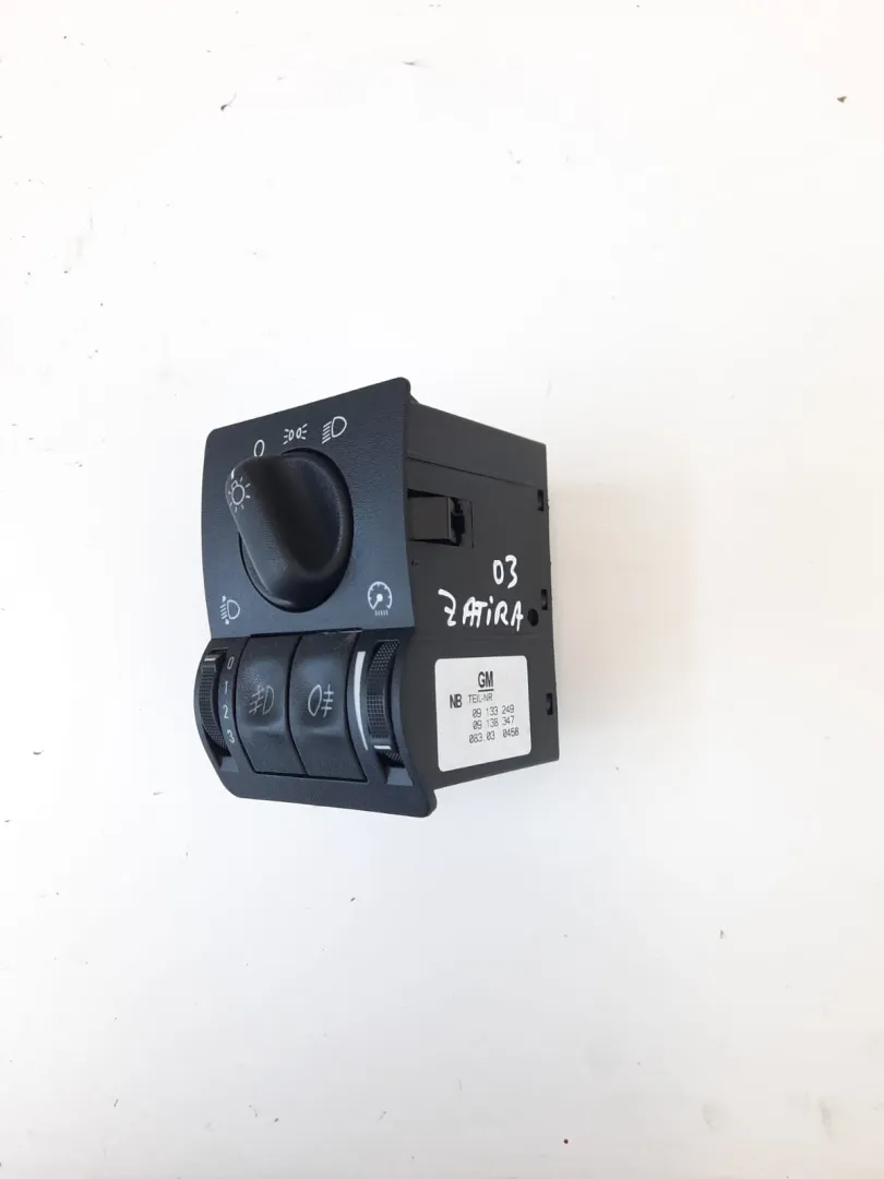Interruttore comando luci Opel Zafira 2.0 D del 2003