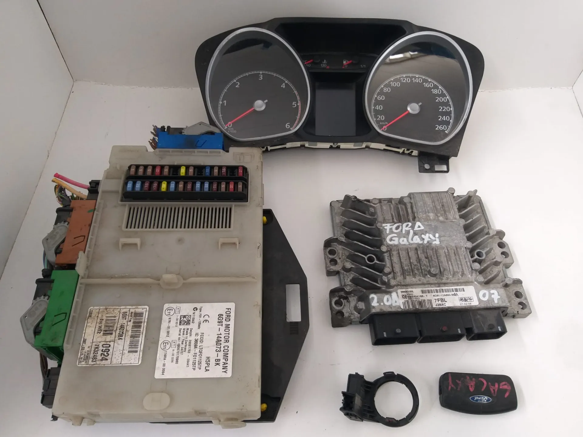 Kit centralina Ford Focus del 2007 2.0 Diesel CODICE RICAMBIO : 6G91-12A650-ML
