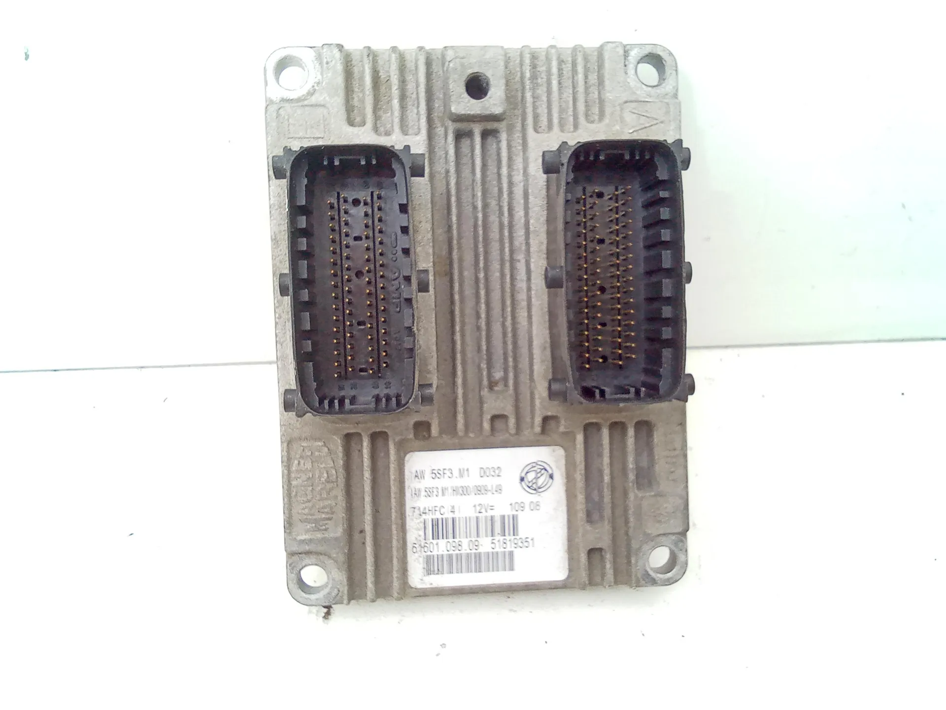 KIT CENTRALINA MOTORE con codice Iaw5sf3m1 da FIAT Grande Punto 1Â° Serie (2008)