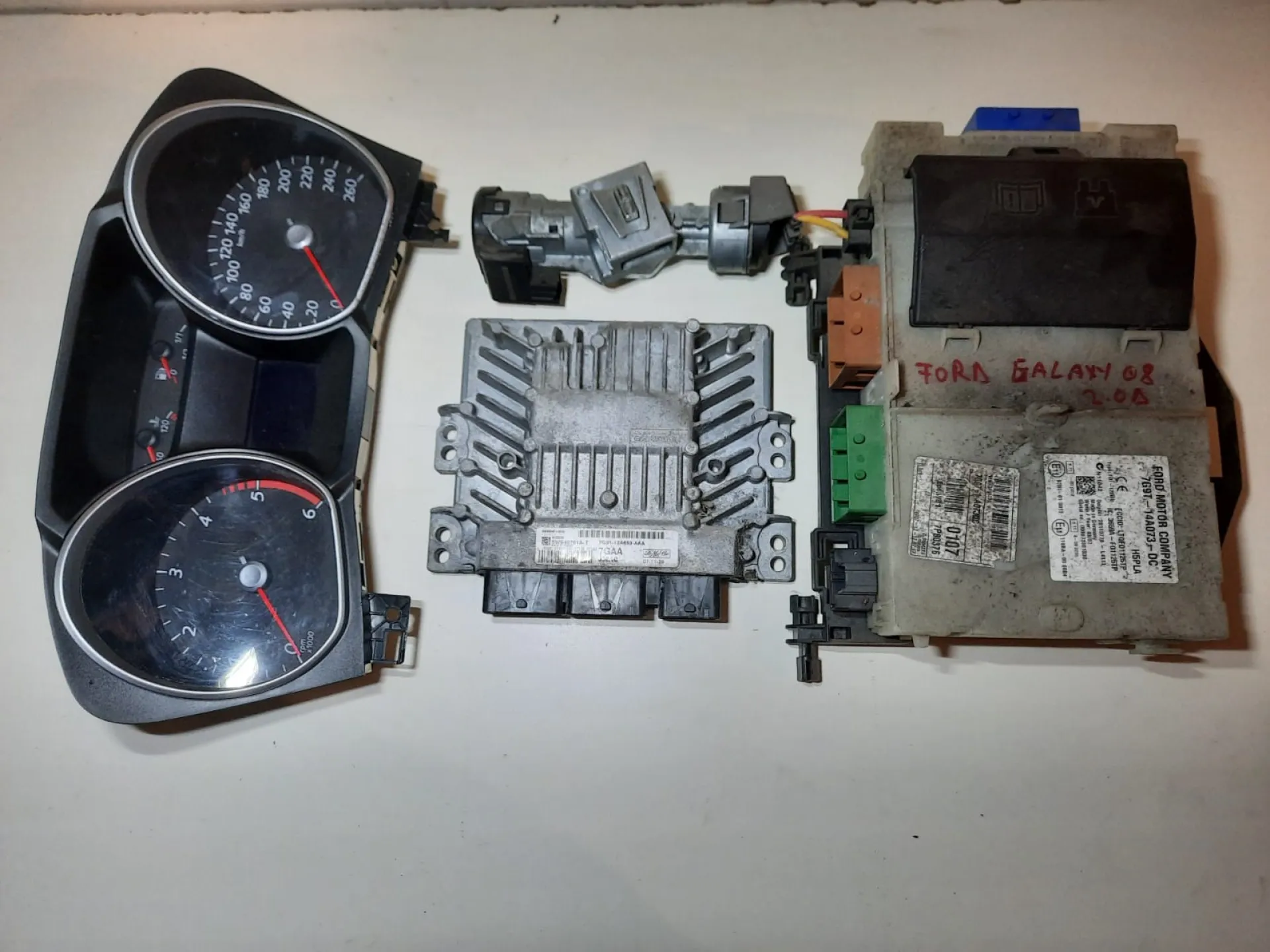 Kit centralina motore Ford Galaxy 2.0 D del 2008 CODICE RICAMBIO : 7G9T-14A073-DC