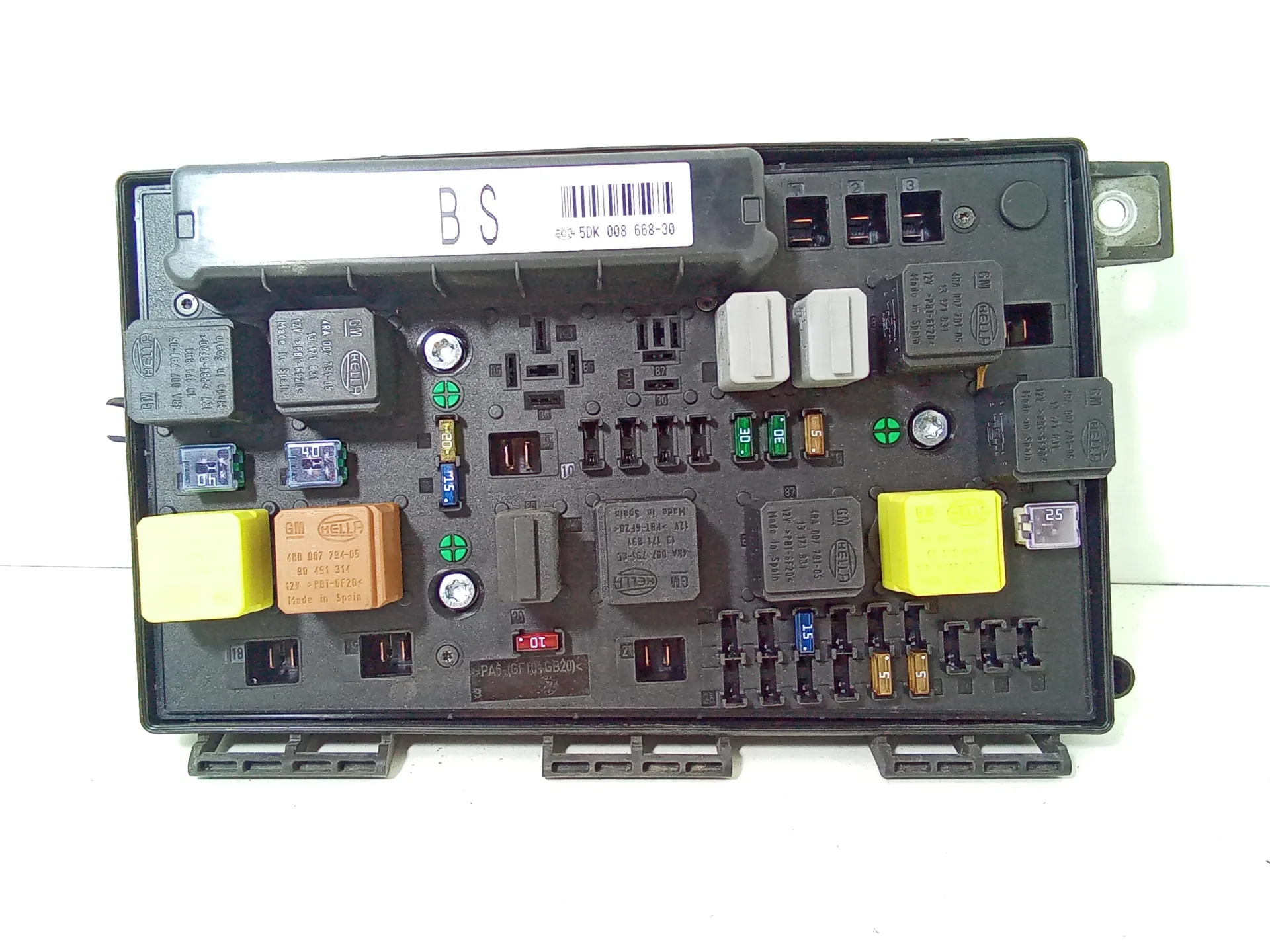 KIT CENTRALINA MOTORE con codice 0281011380 da OPEL Astra H Berlina 1700 Diesel 74 (2004)