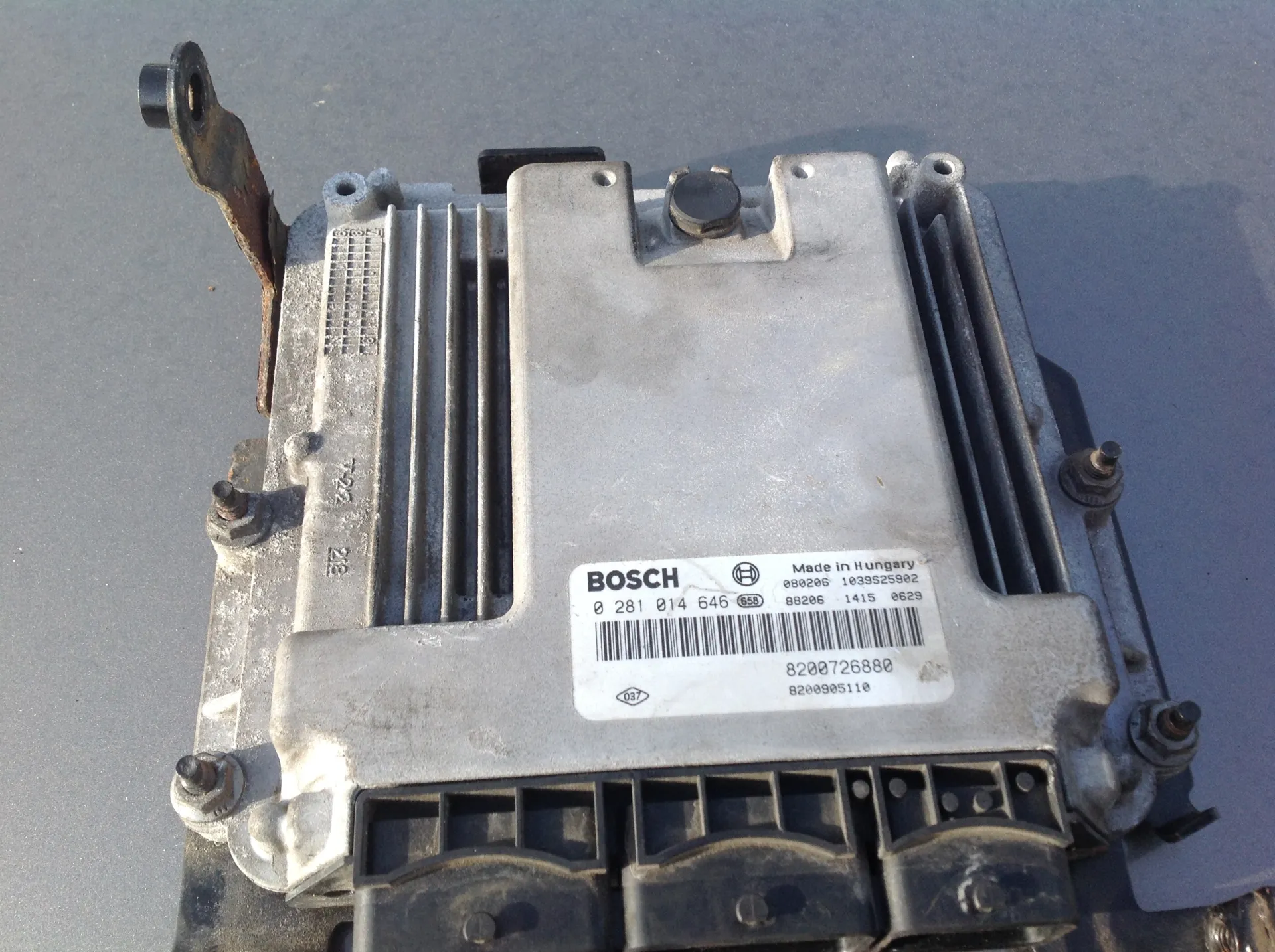 0281014646 8200726880 KIT CENTRALINA MOTORE RENAULT Laguna Berlina 5Â° Serie Diesel (2009)