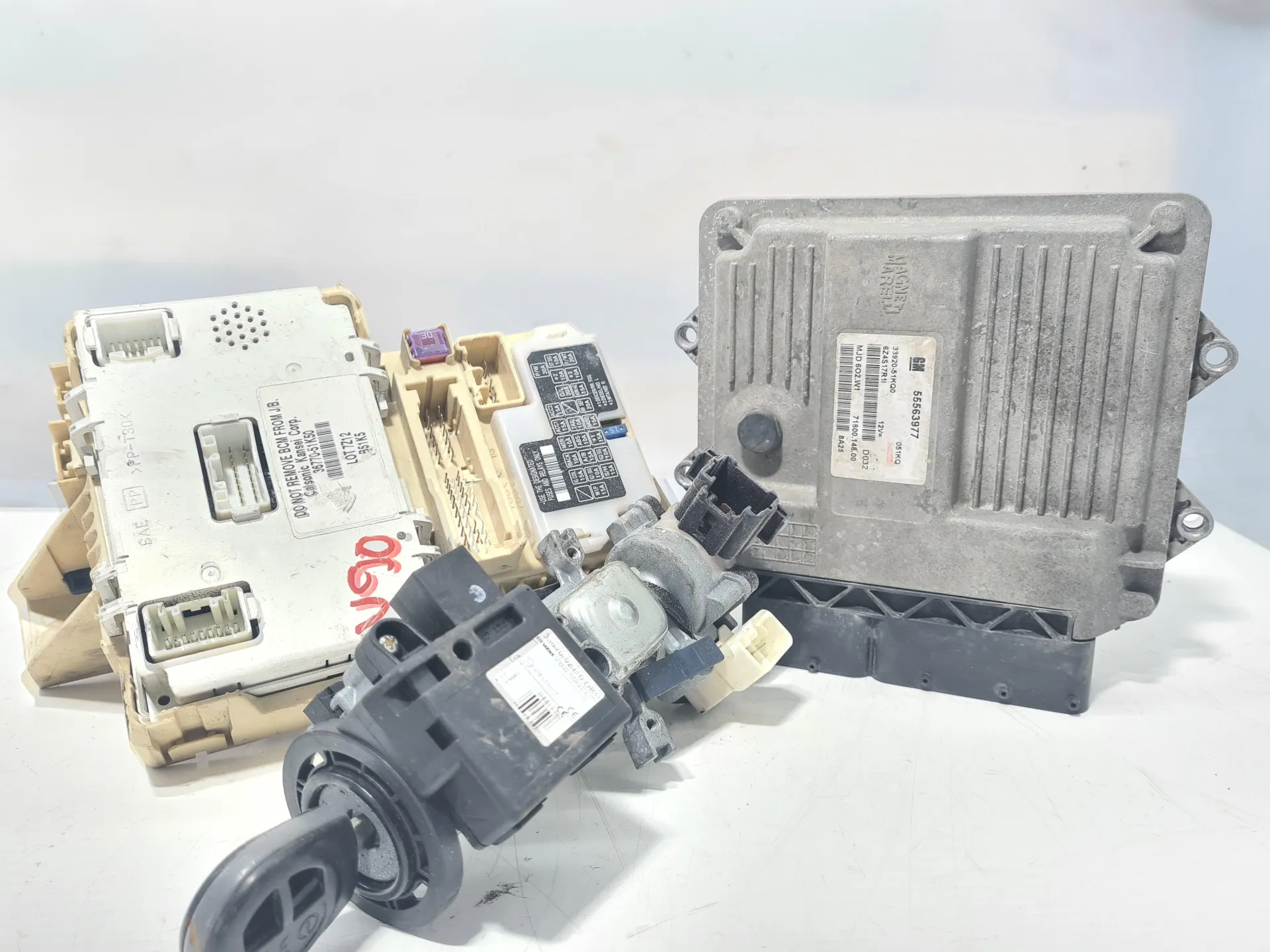 KIT CENTRALINA MOTORE con codice 33920-51KQ0 da SUZUKI Splash 1° Serie Diesel