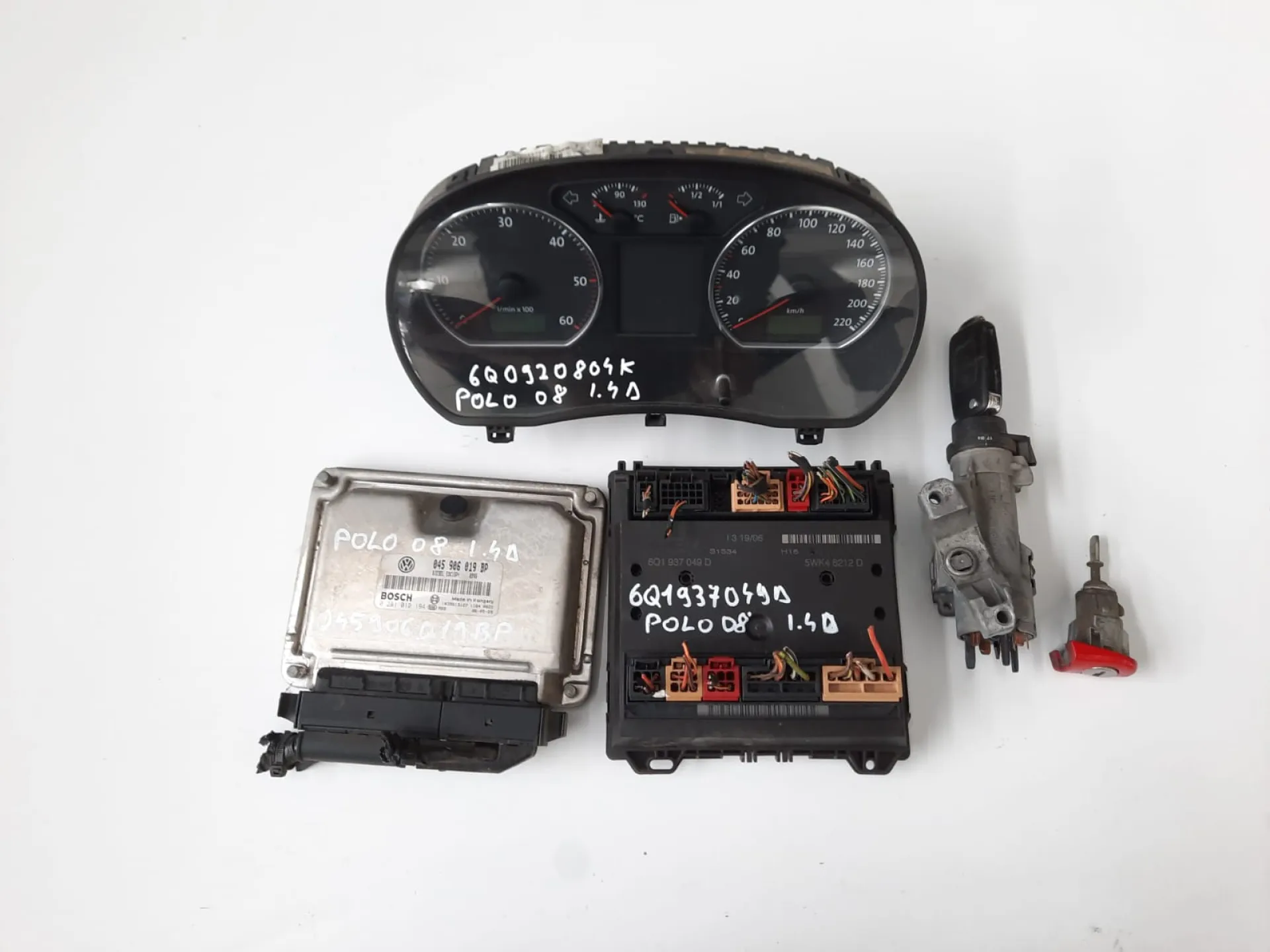 Kit centralina motore VW Polo1.4 D del 2008