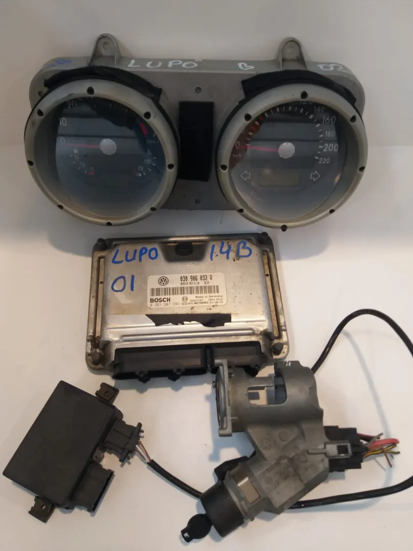 Kit Centralina Volkswagen Lupo del 2001 1.4 MPI CODICE RICAMBIO : 0261207203