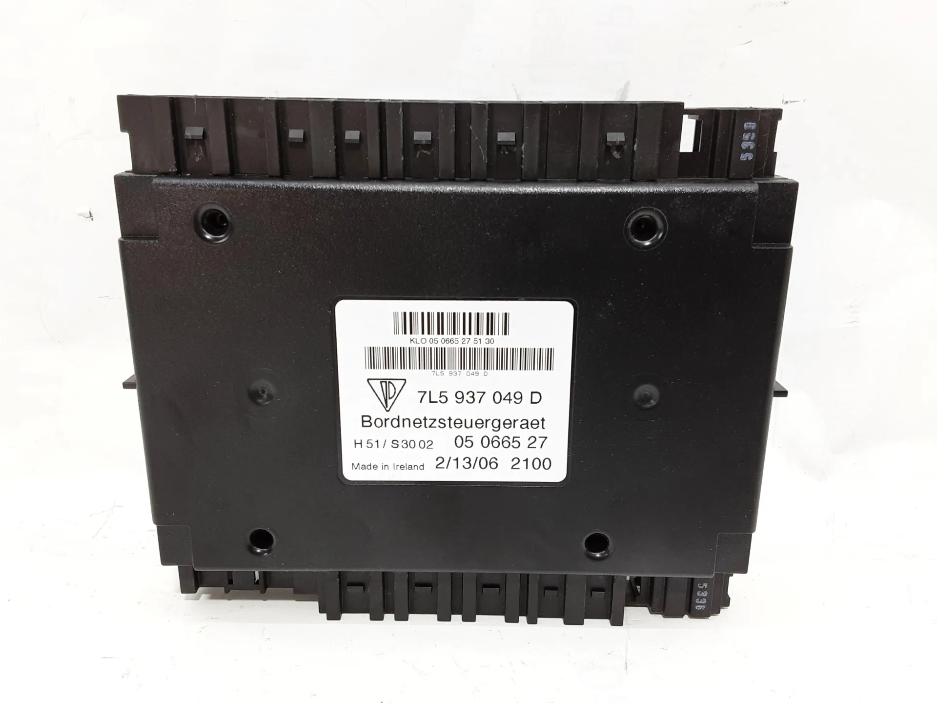 MODULO ELETTRONICO con codice 7L5937049D da PORSCHE Cayenne 1° Serie 3200 Benzina 184 kW / 250 CV (2006)