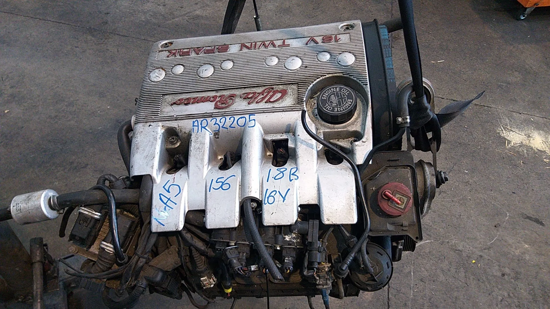 Motore Alfa 156 1.8 Benzina cod: AR32205 CODICE RICAMBIO : AR32205