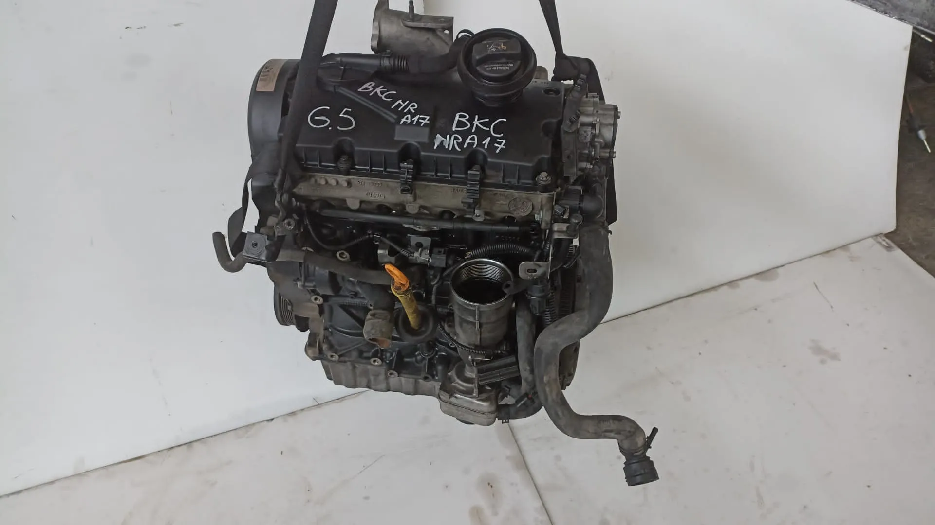 Motore BKC Volkswagen Golf 5 del 2008 1.9 Diesel CODICE RICAMBIO : BKC
