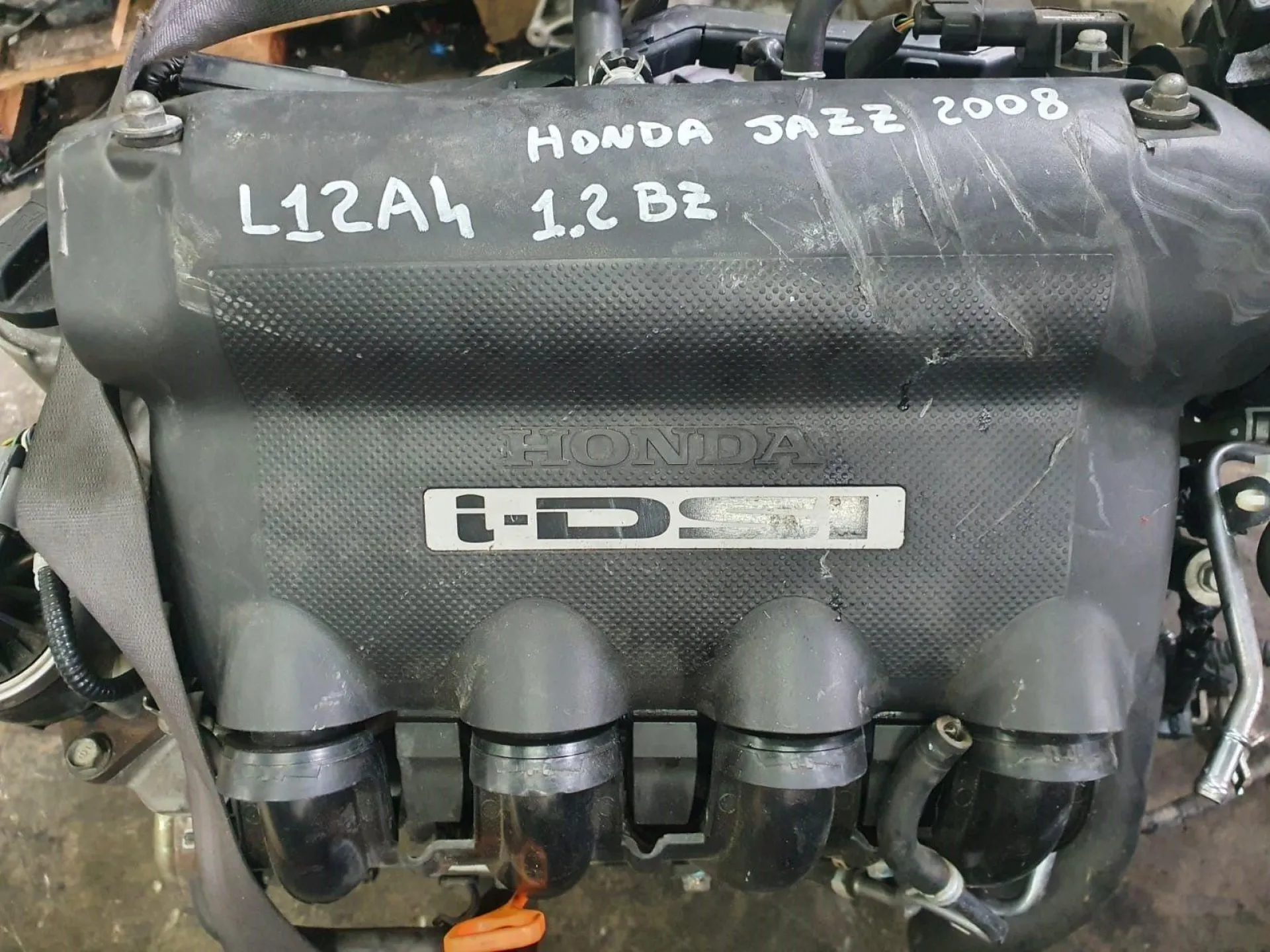 MOTORE COMPLETO con codice con codice motore L12A4 da HONDA Jazz Serie (02>08) 1200 Benzina (2008)