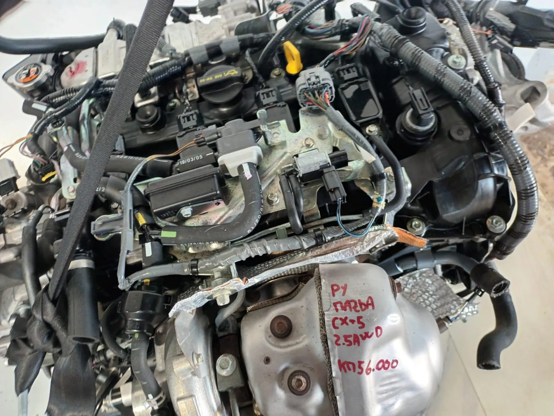 MOTORE COMPLETO con codice con codice motore PY/PY da MAZDA CX-5 Serie Diesel 2500 (16>)