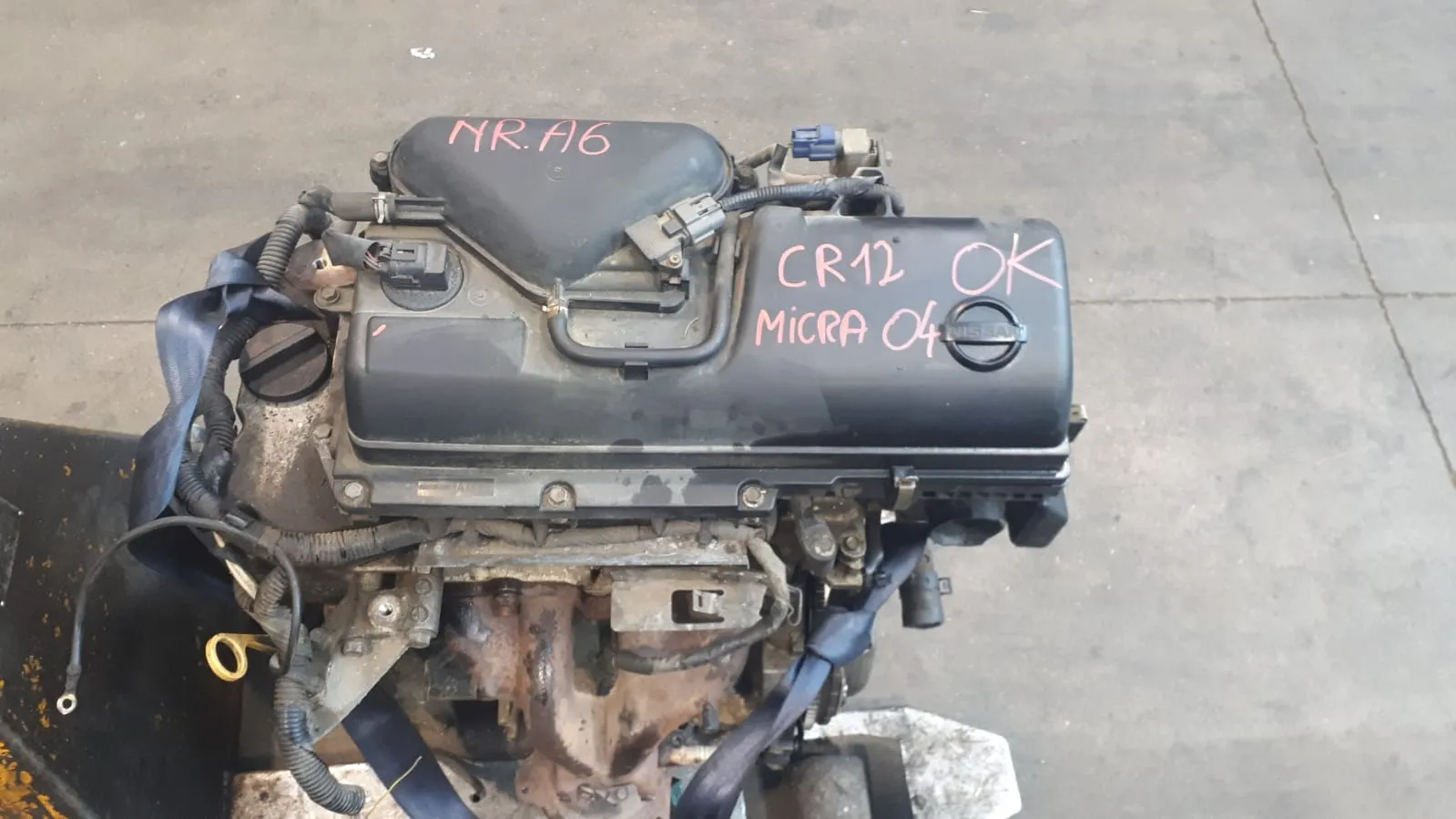 Motore CR12 Nissan Micra del 2004 CODICE RICAMBIO : CR12