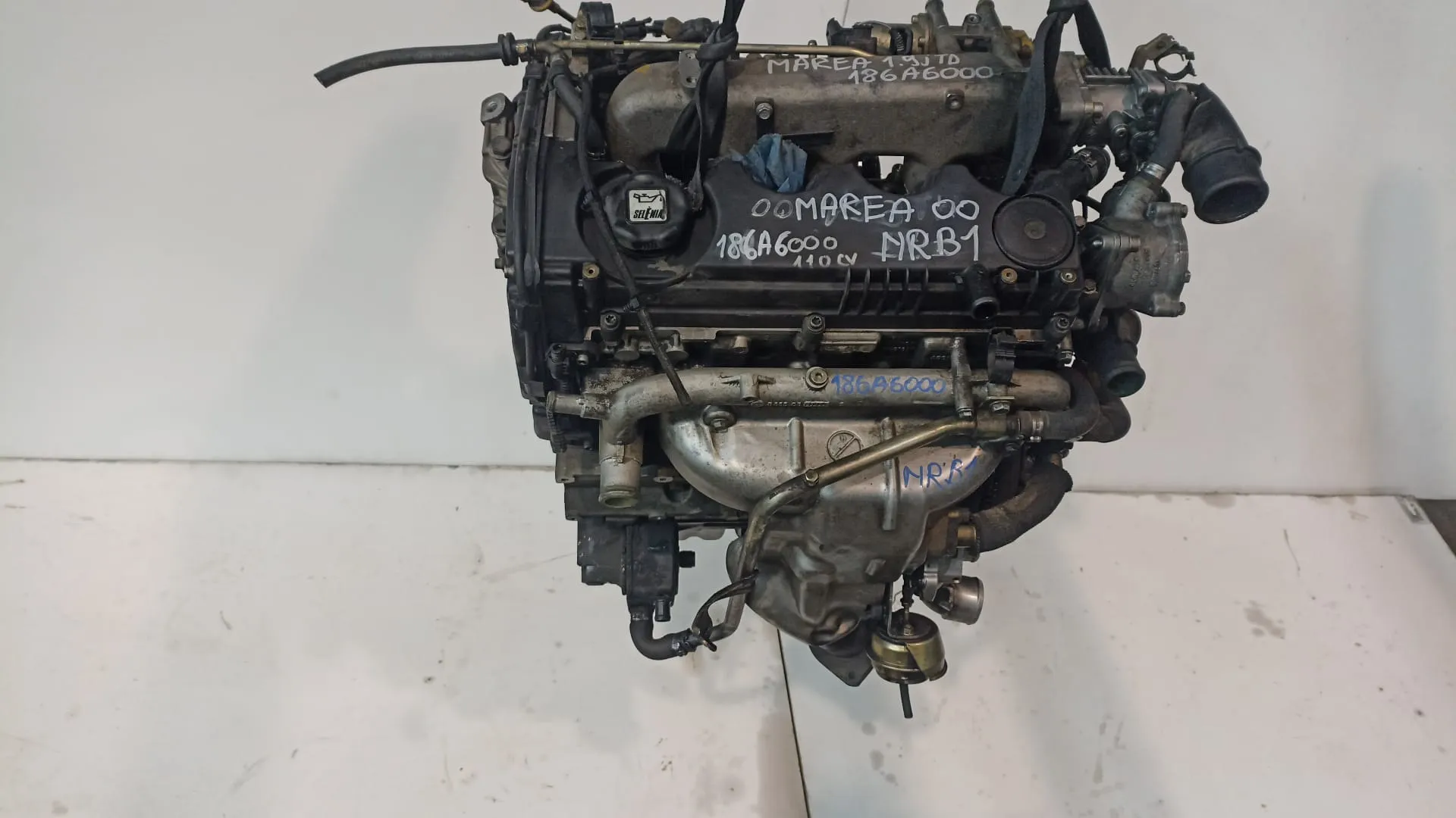 Motore Fiat marea de 2000 1.9 Diesel cod: 186A6000 CODICE RICAMBIO : 186A6000