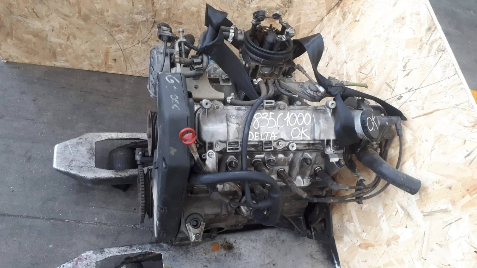 Motore Lancia Delta 1.6 Benzina del 1997 cod: 835C1000 CODICE RICAMBIO : 835C1000