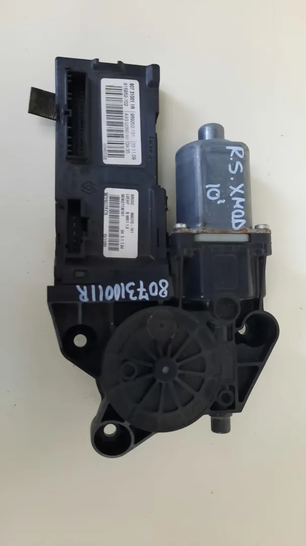 Motorino alzavetro anteriore sinistra Renault Scenic X-Mod del 2011 1.5 Diesel CODICE RICAMBIO : 807310011R