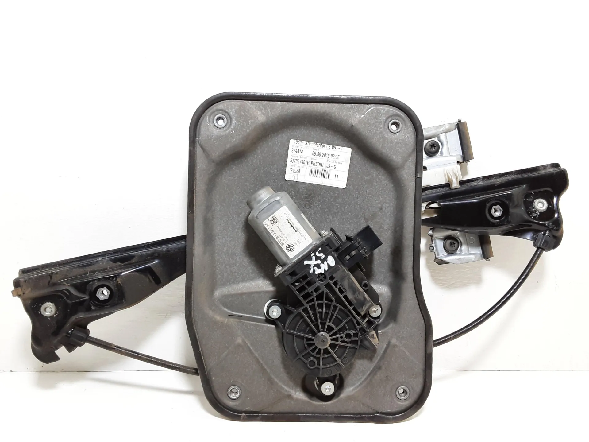 MOTORINO ALZAVETRO ANTERIORE SINISTRO con codice 5J7837401R da SKODA Roomster 1° Serie (06>)