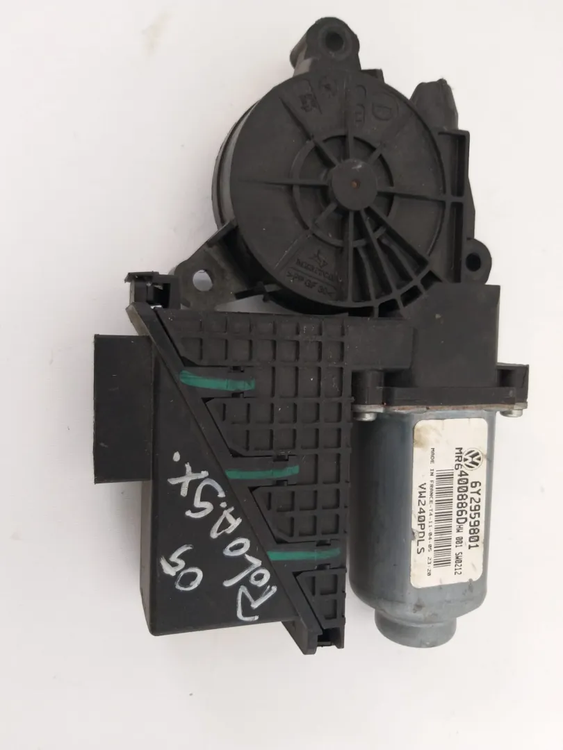Motorino alzavetro anteriore sinistro Volkswagen Polo del 2005 CODICE RICAMBIO : 6Y2959801