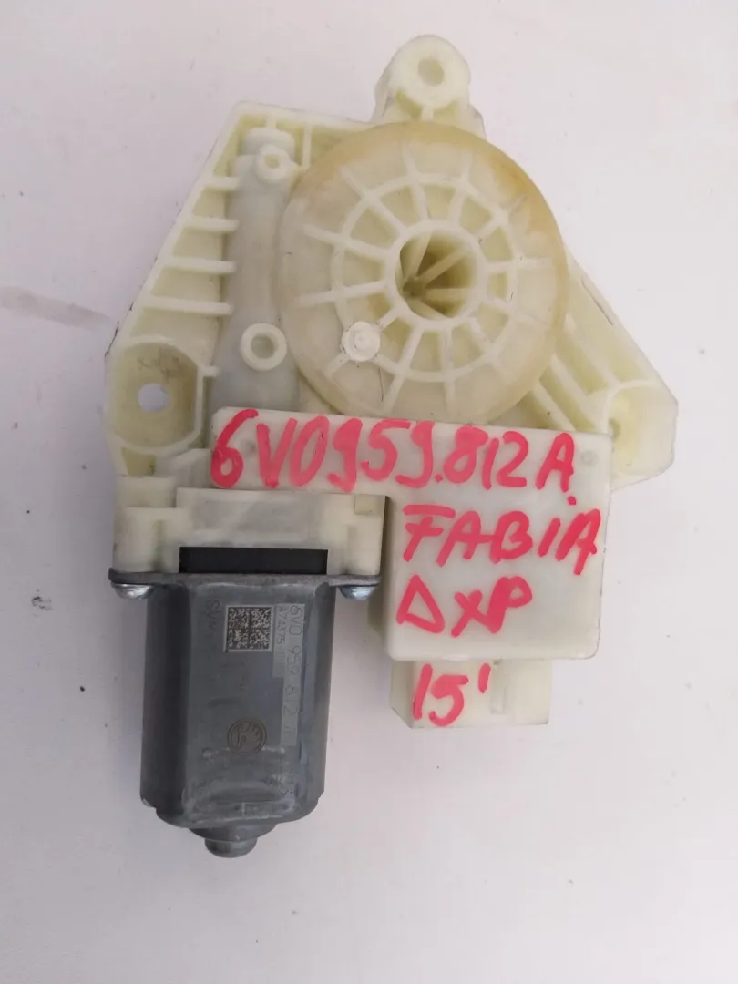 Motorino alzavetro posteriore destro Skoda Fabia del 2015 CODICE RICAMBIO : 6V0959812A