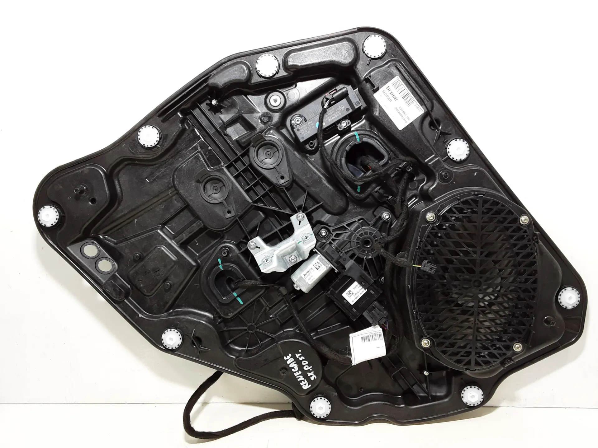 MOTORINO ALZAVETRO POSTERIORE SINISTRO con codice 00520885340 da JEEP Renegade Serie (14>) Benzina 88 kW / 120 CV con codice motore 55282151/552 82 151 (2019)