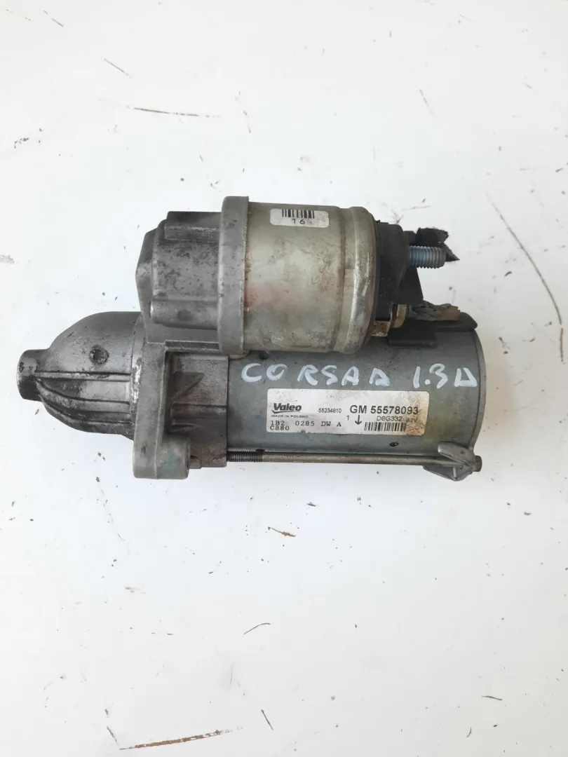 Motorino avviamento Opel Corsa D del 2011 1.3 Diesel CODICE RICAMBIO : 55578093