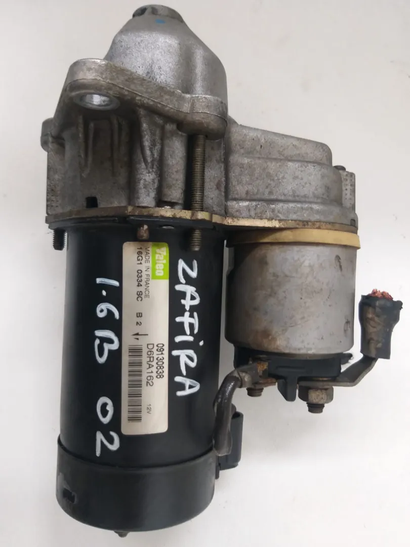 Motorino avviamento Opel Zafira del 2002 1.6 Benzina CODICE RICAMBIO : 09130838