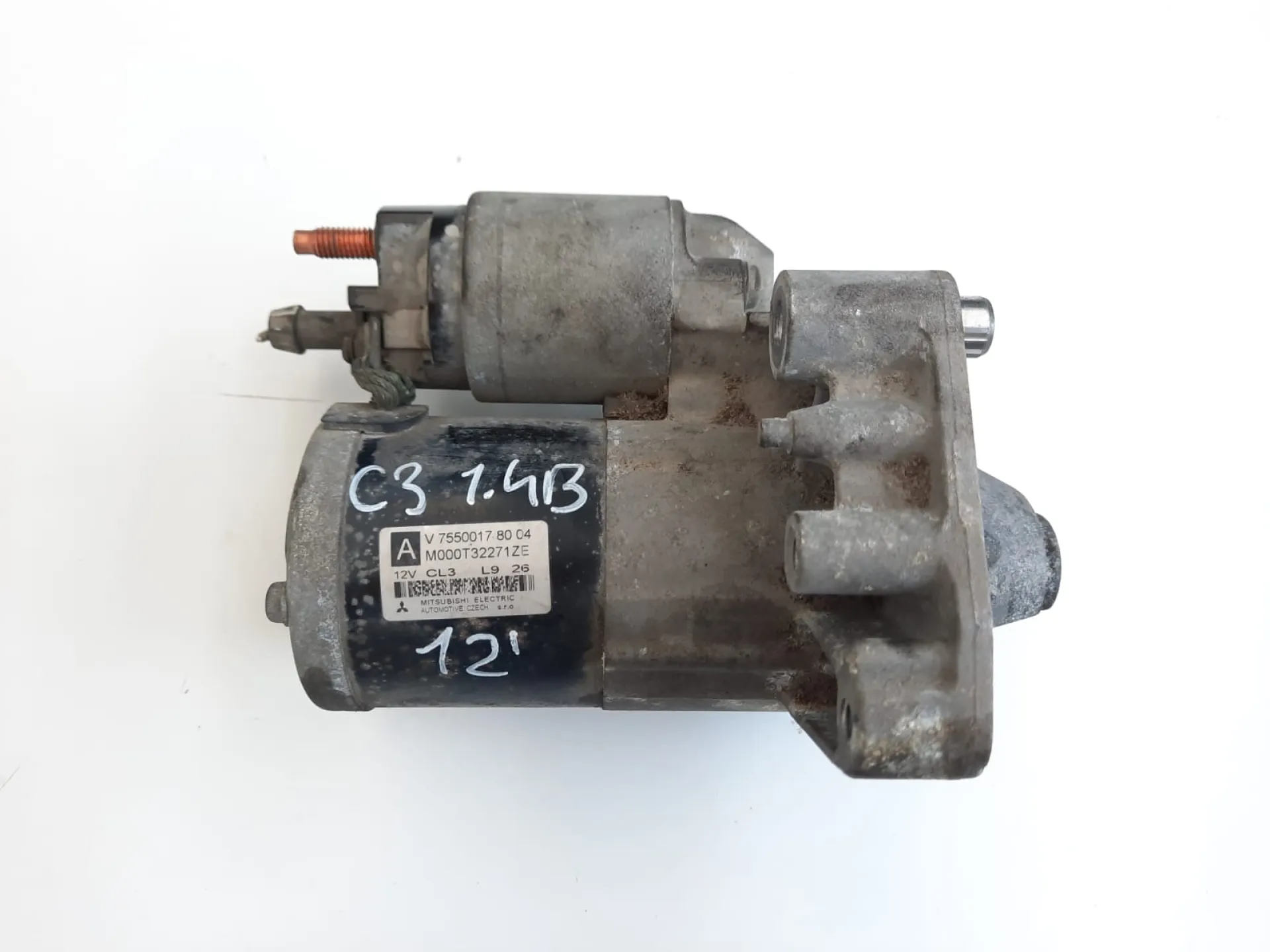 Motorino d'avviamento Citroen C3 1.4 B del 2012