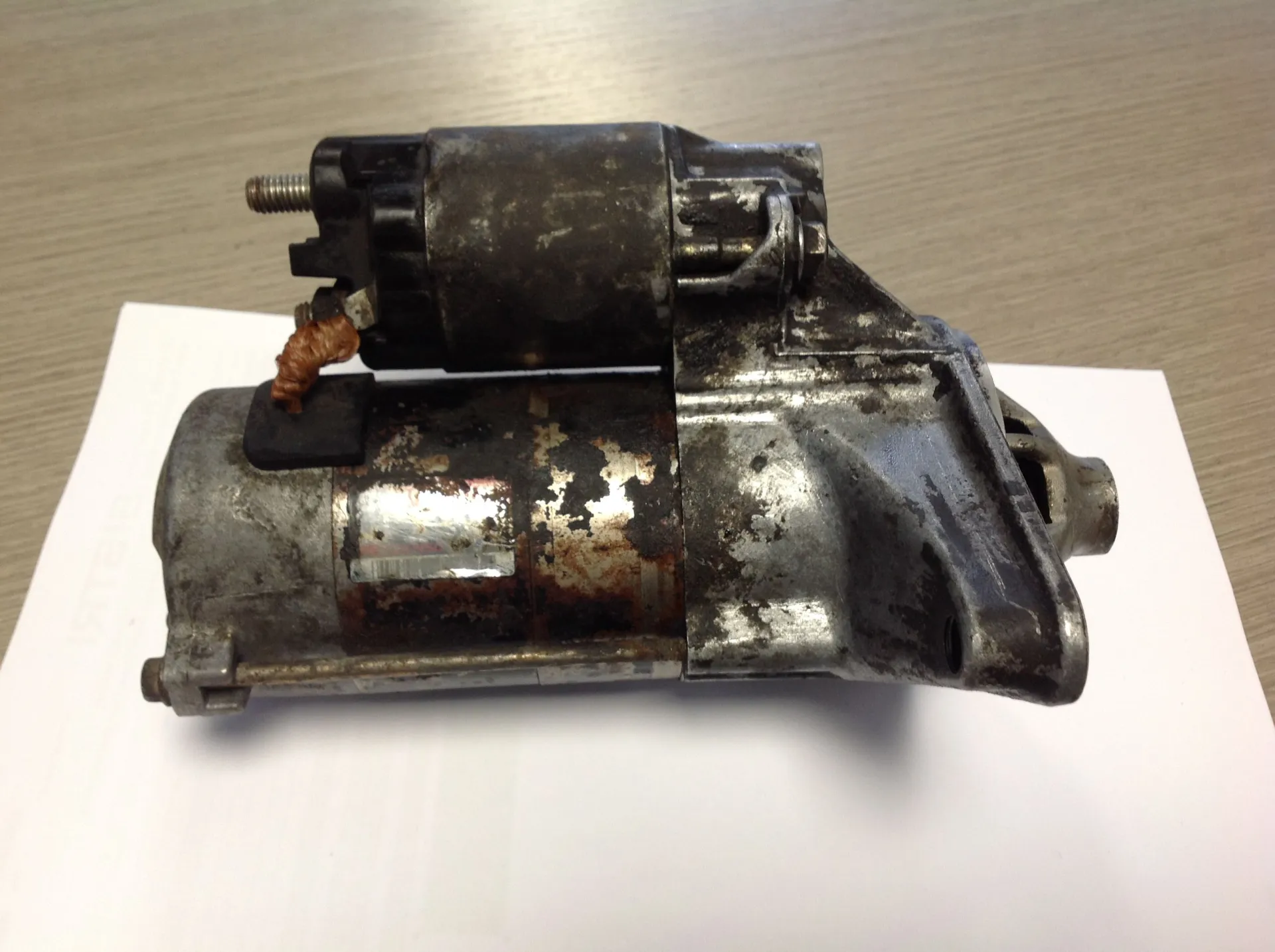 MOTORINO D' AVVIAMENTO con codice MOTORINO AVVIAMENTO FEROZA da DAIHATSU Feroza 1Â° Serie Benzina