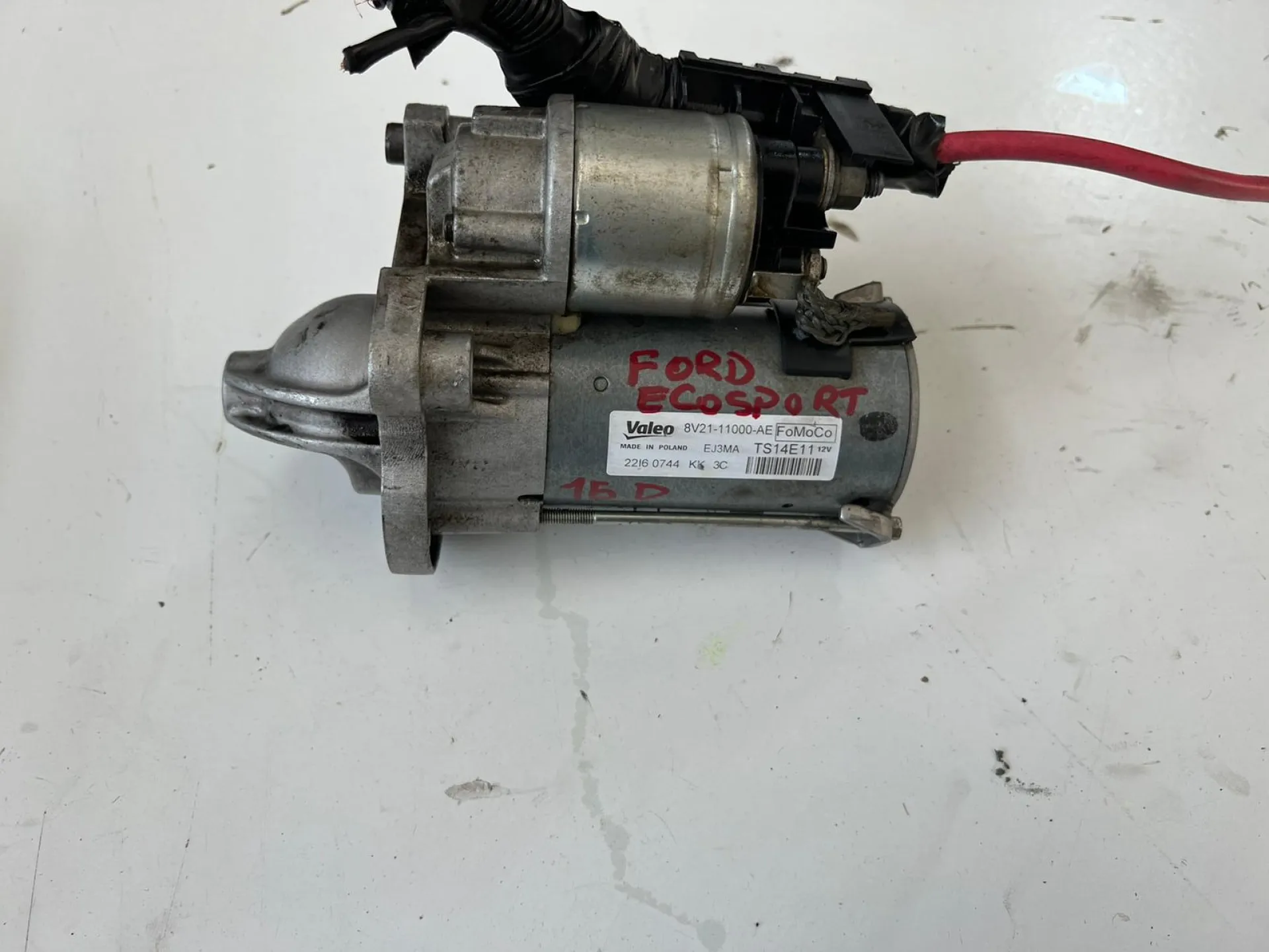 Motorino d'avviamento Ford Ecosport 1.5 D del 2016 CODICE RICAMBIO : 8V21-11000-AE